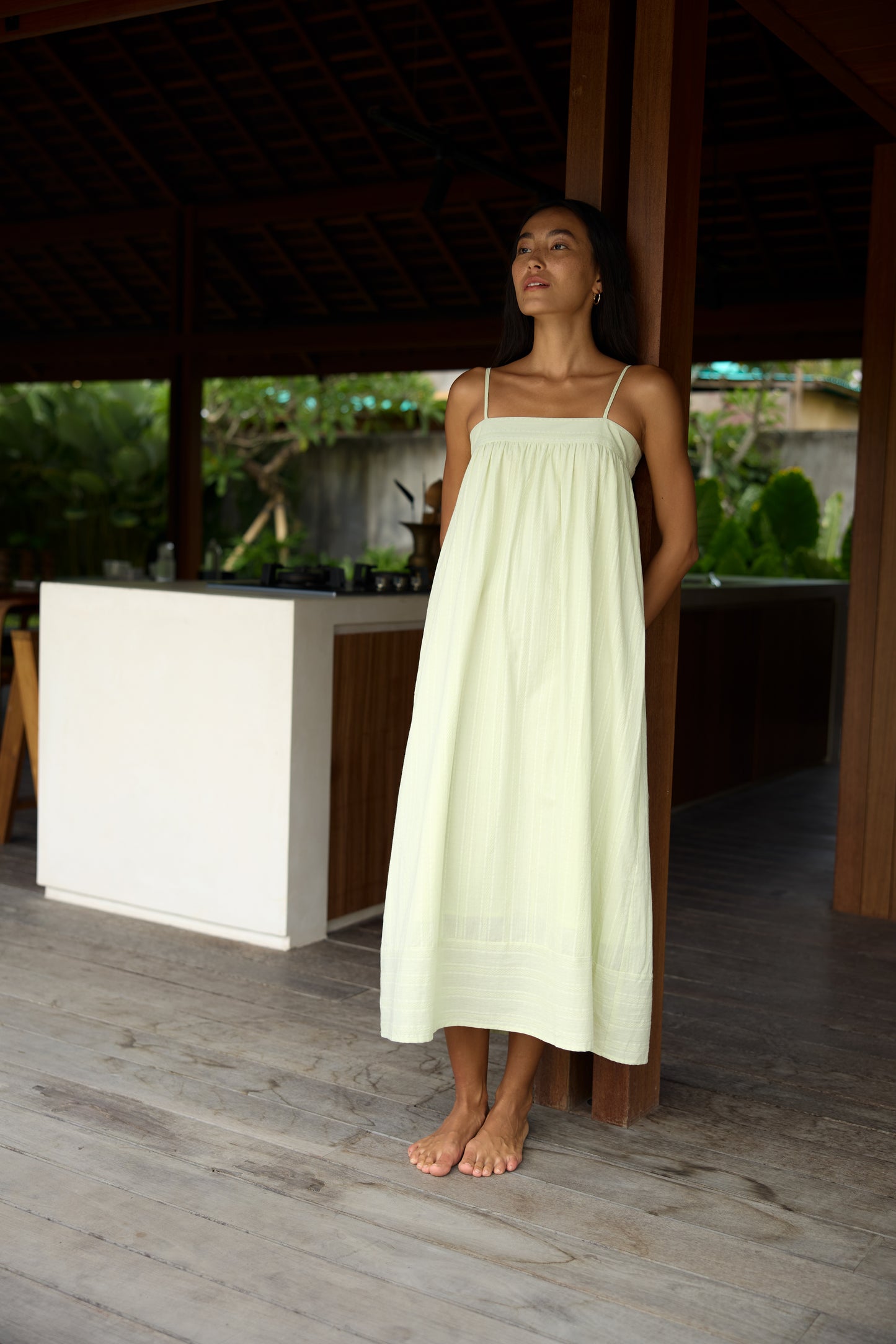 Itzel Embroidery Cotton Dress