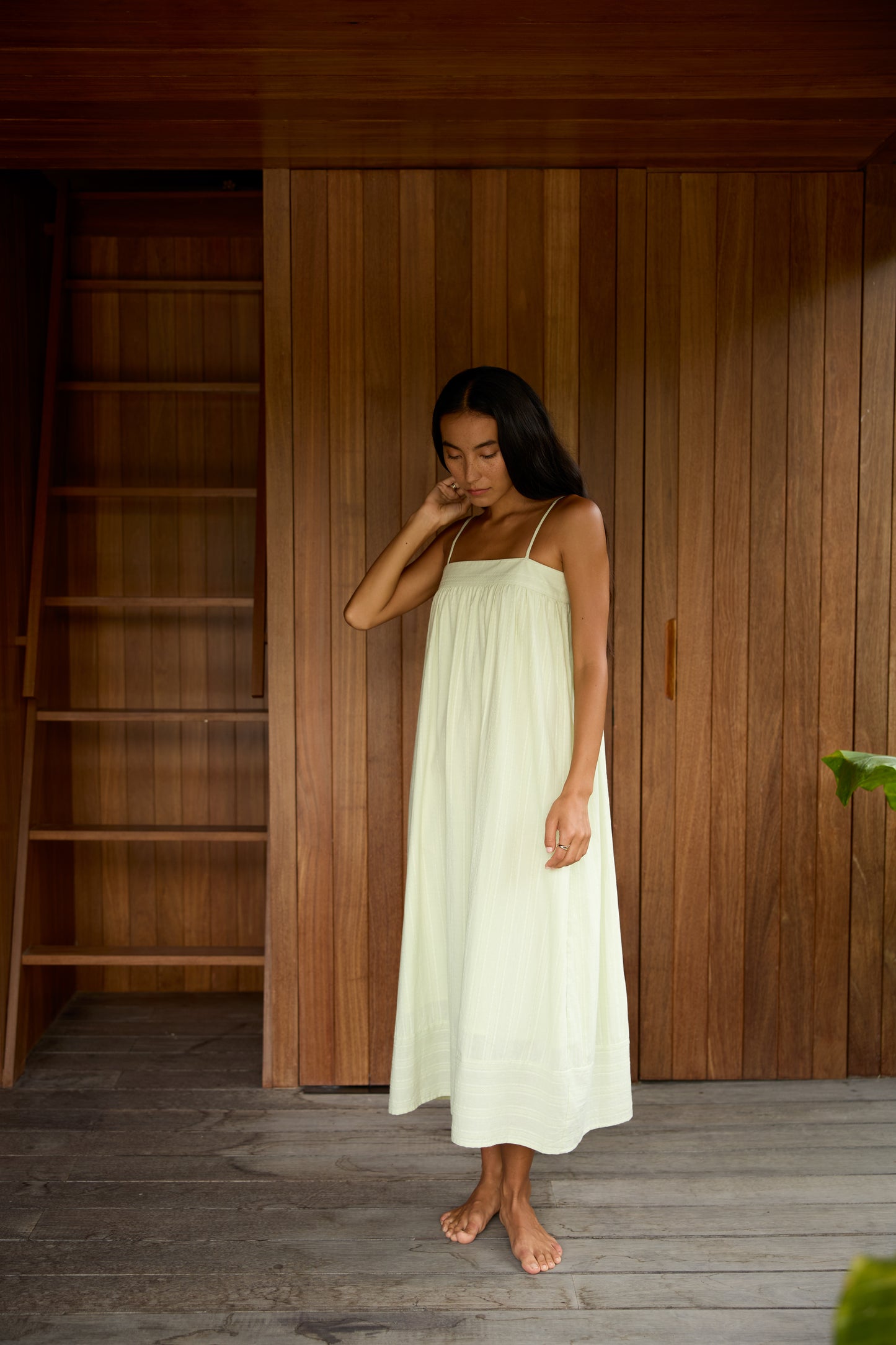 Itzel Embroidery Cotton Dress