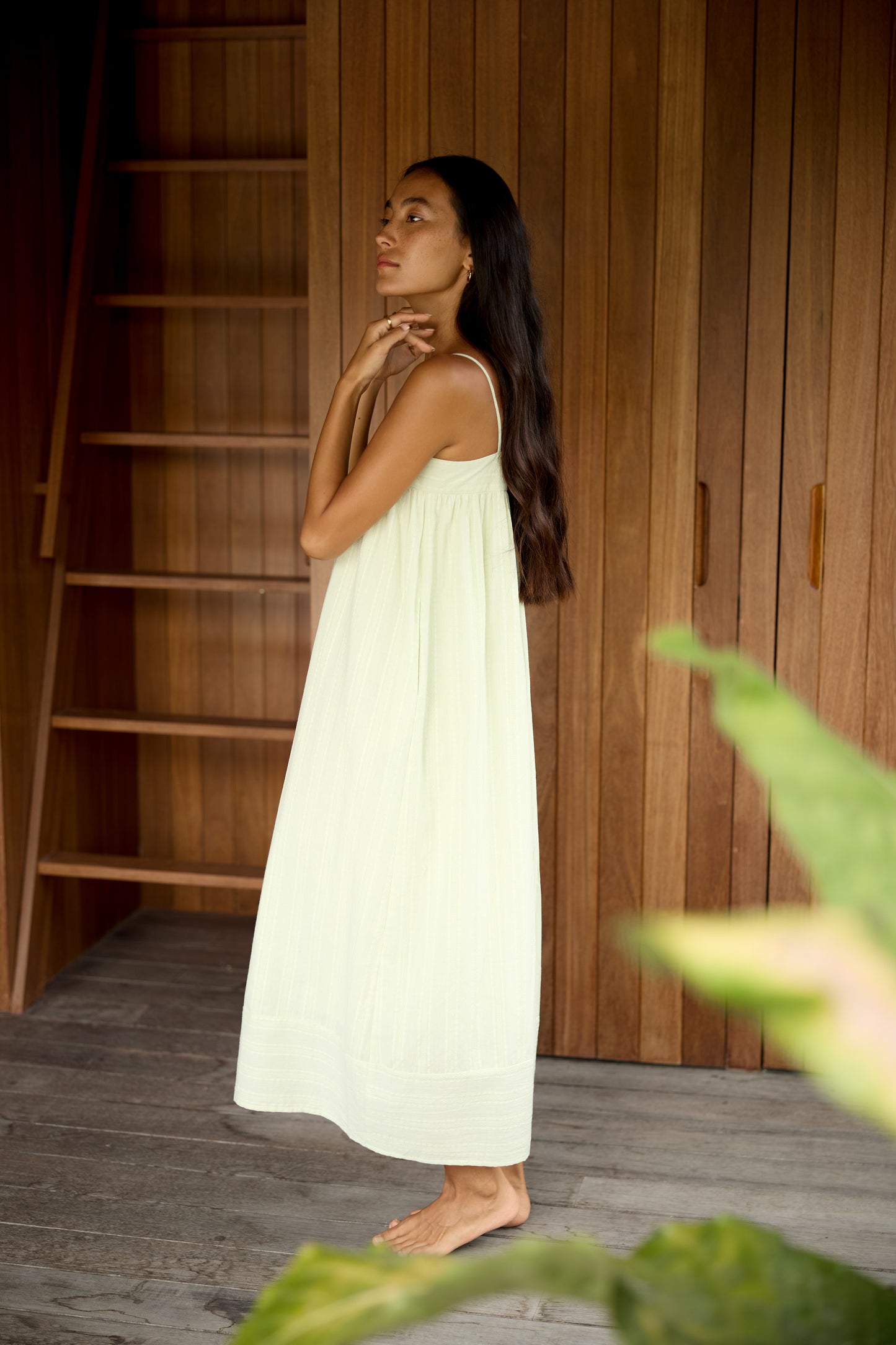 Itzel Embroidery Cotton Dress