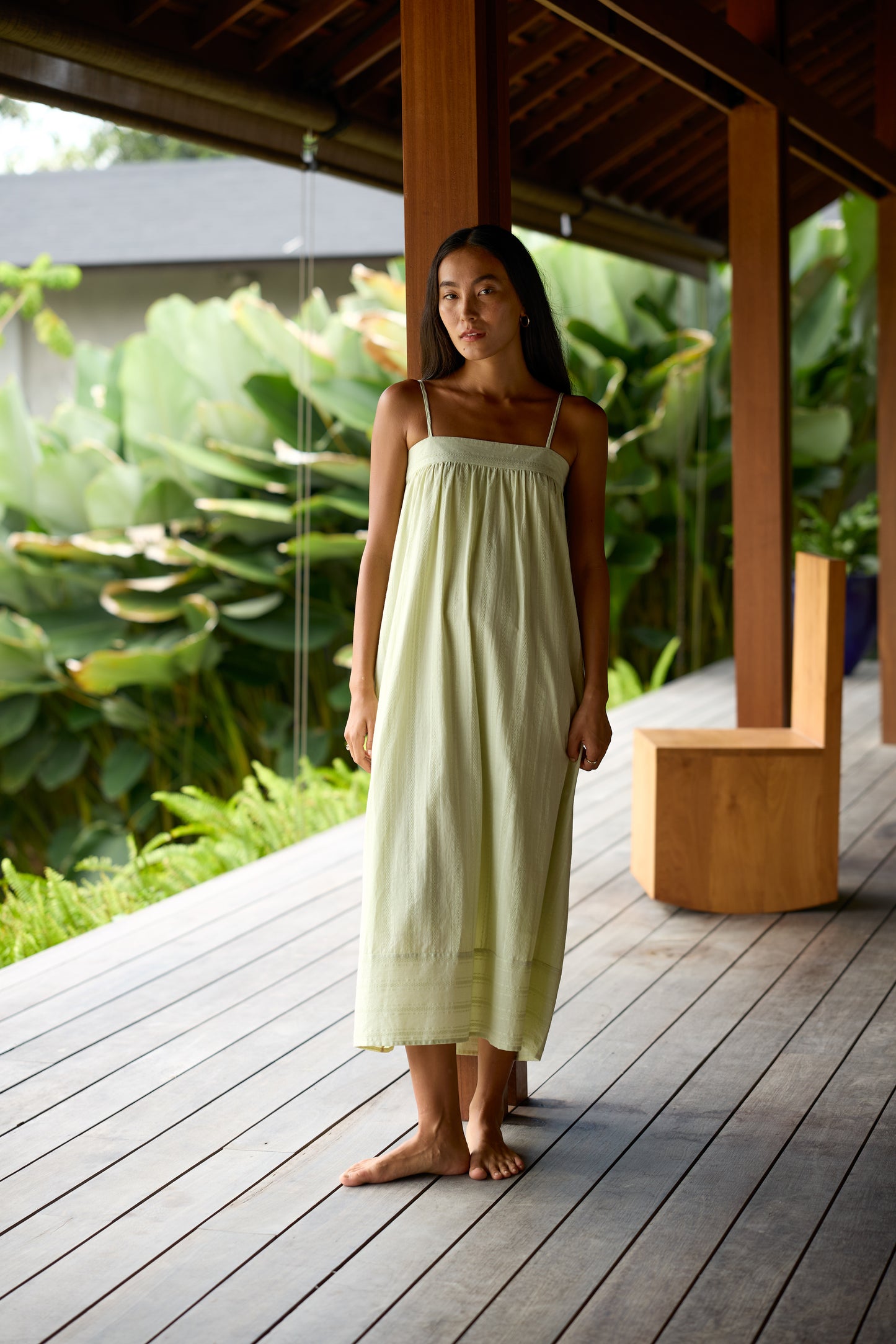 Itzel Embroidery Cotton Dress