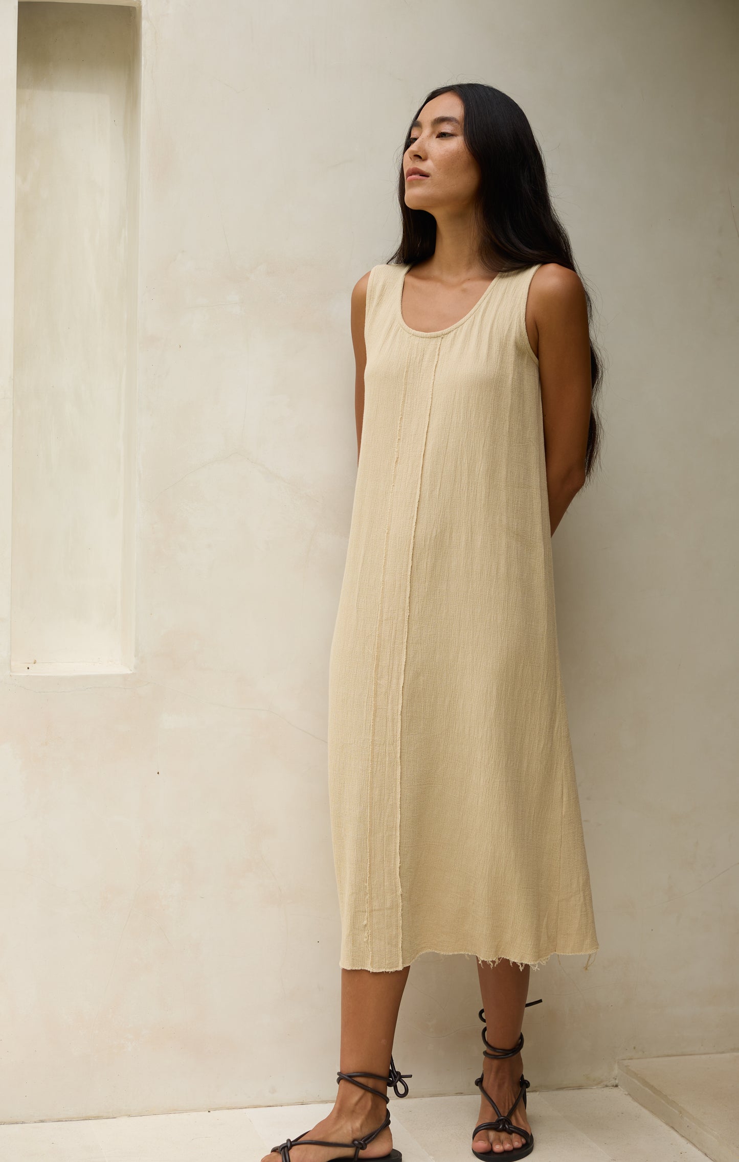 Alesia Linen Dress