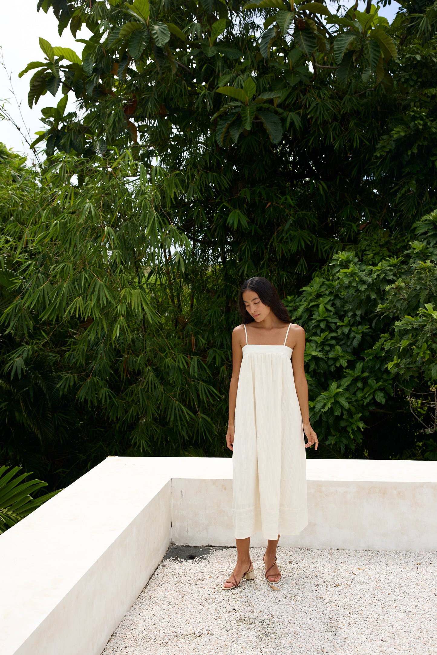 Itzel Embroidery Cotton Dress