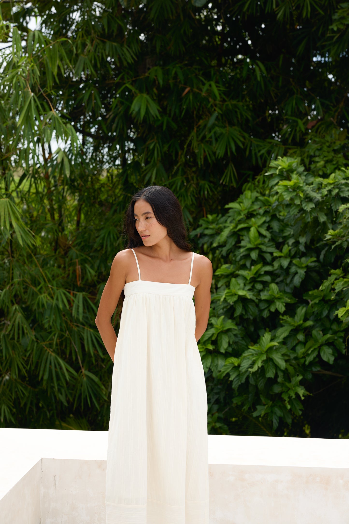 Itzel Embroidery Cotton Dress