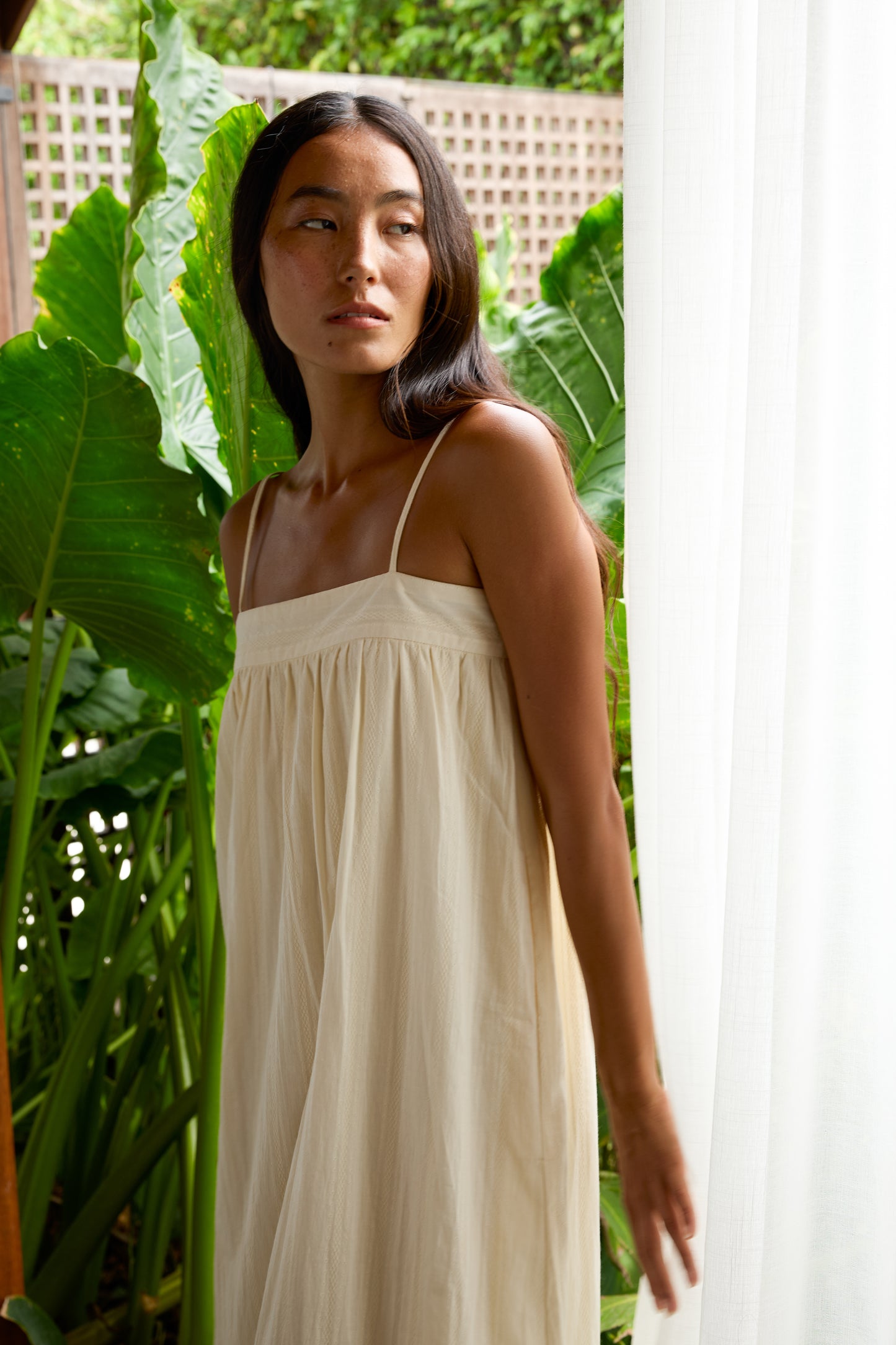 Itzel Embroidery Cotton Dress