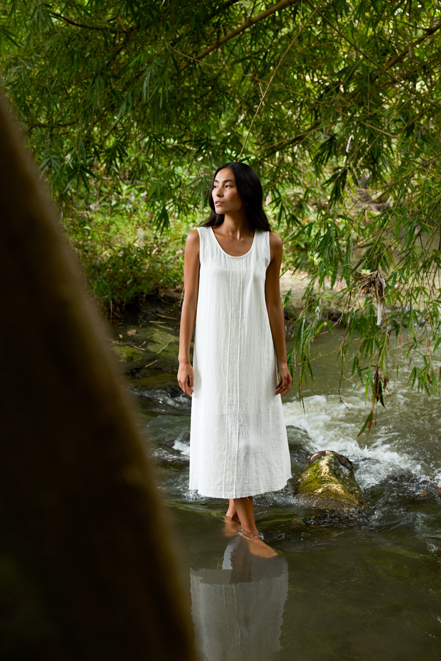 Alesia Linen Dress