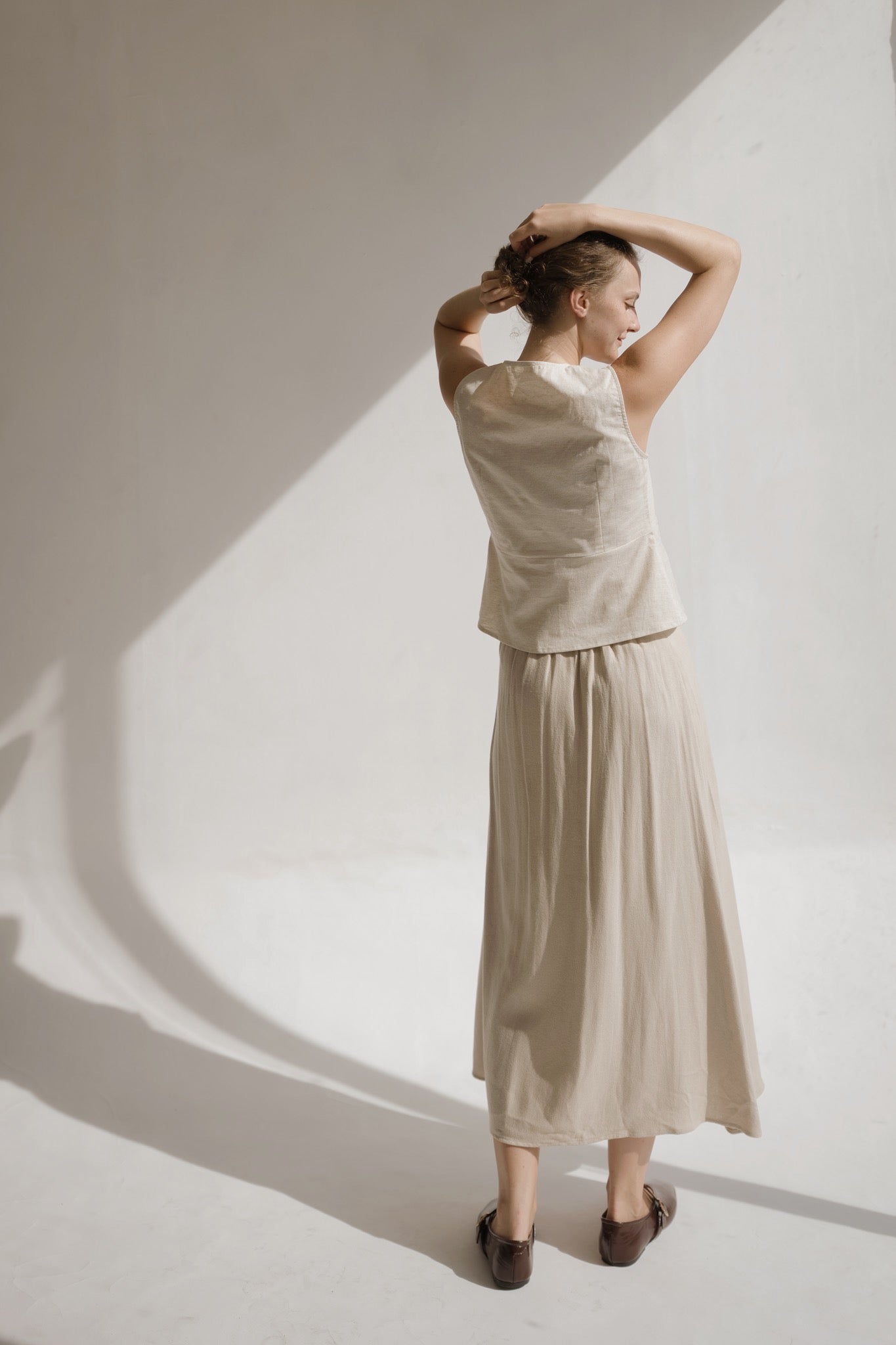 Studio Linen Skirt
