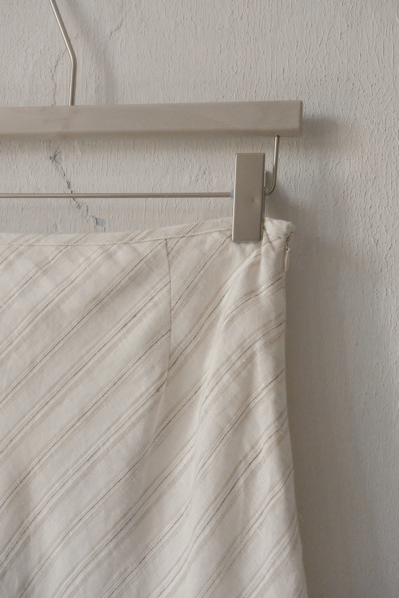 Stripe Linen Skirt