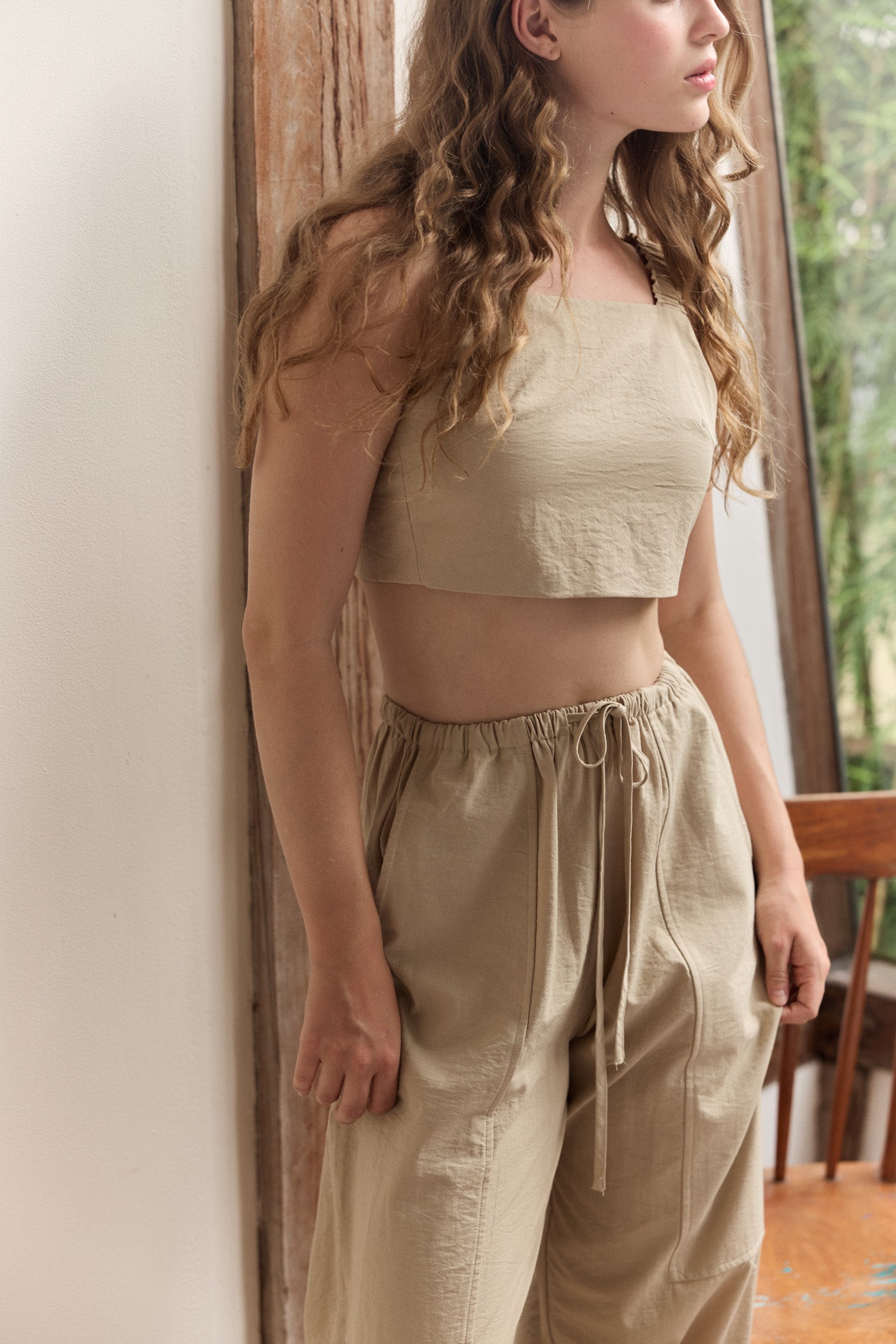 Tie Back Crop Top