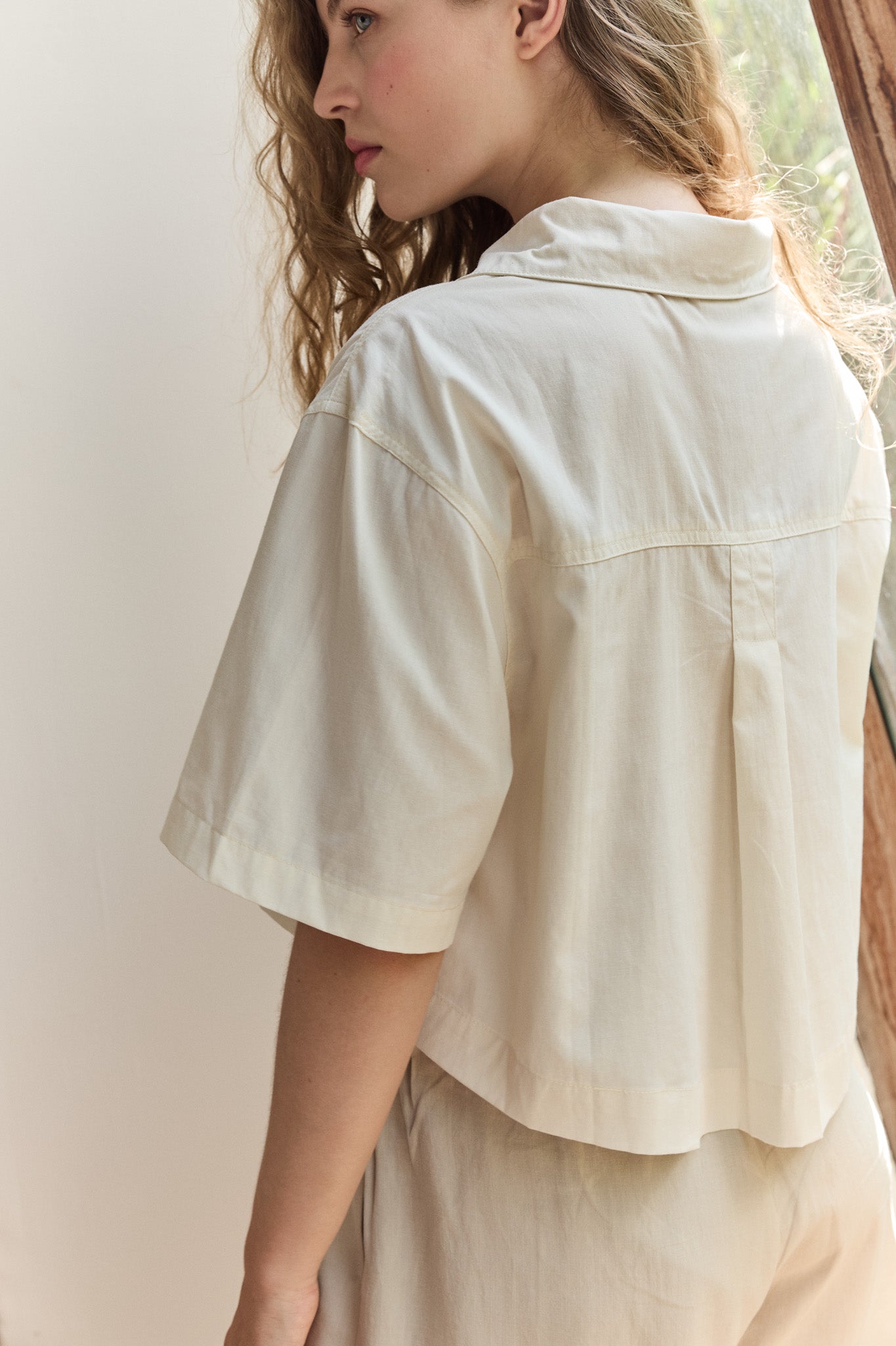 Boxy Flare Shirt