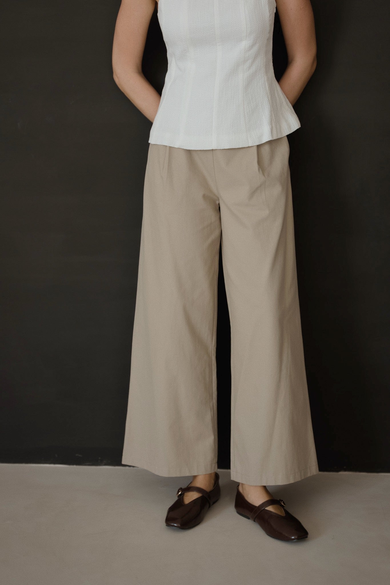 Textured Strap Top