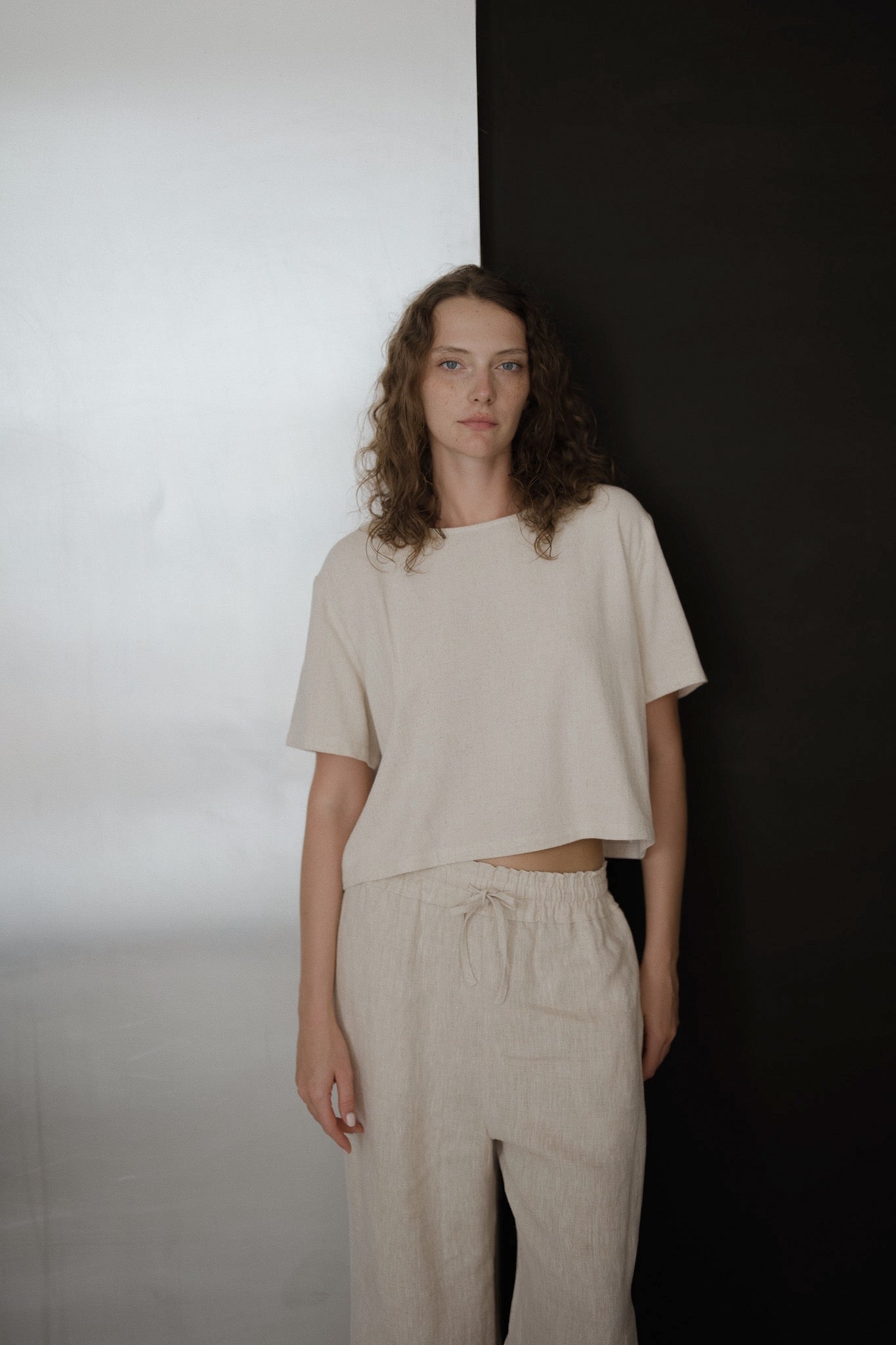 Elasticated Linen Culottes