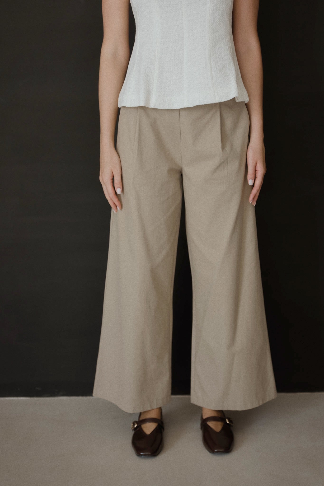 Textured Strap Top