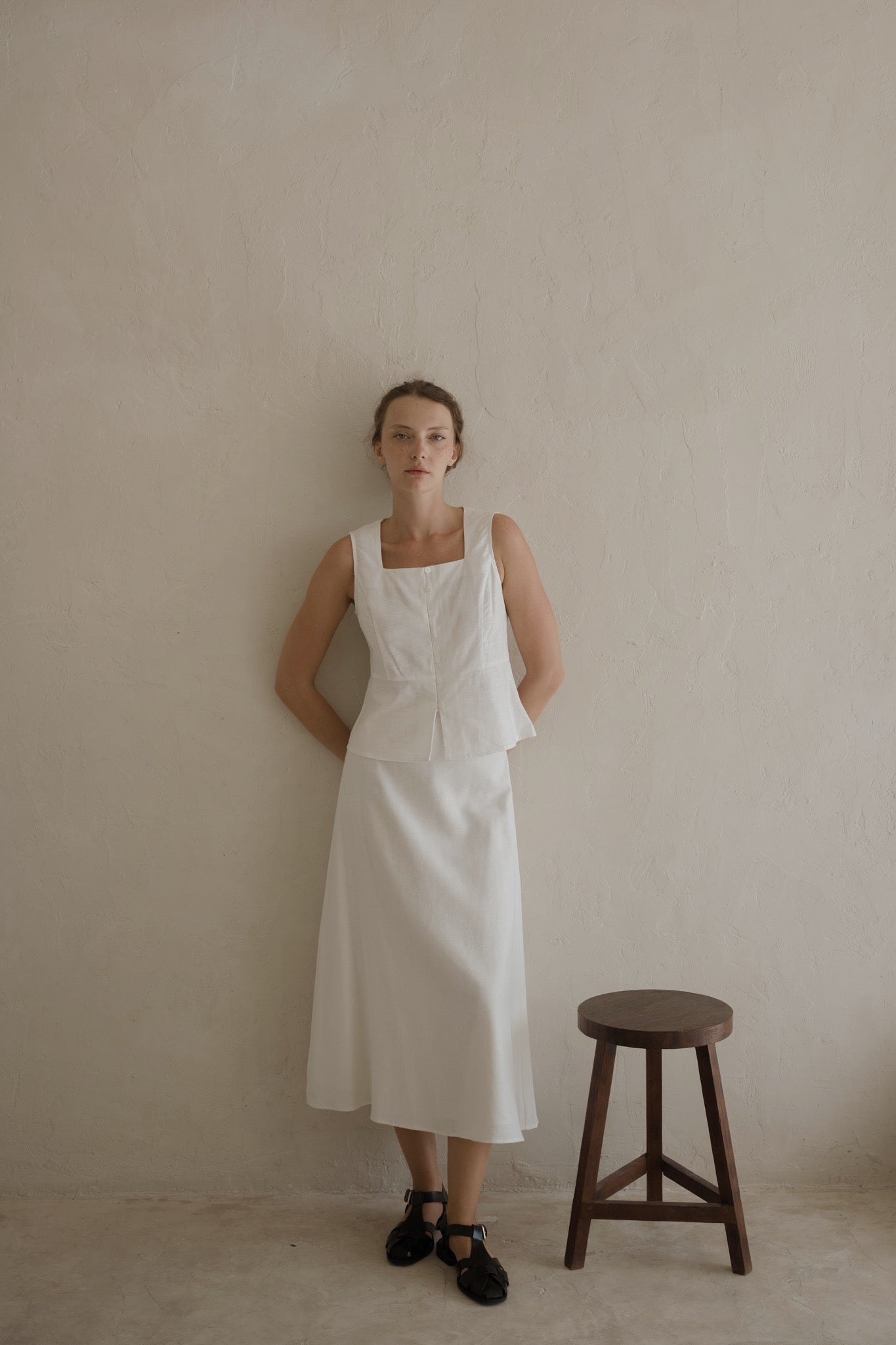 Studio Linen Skirt