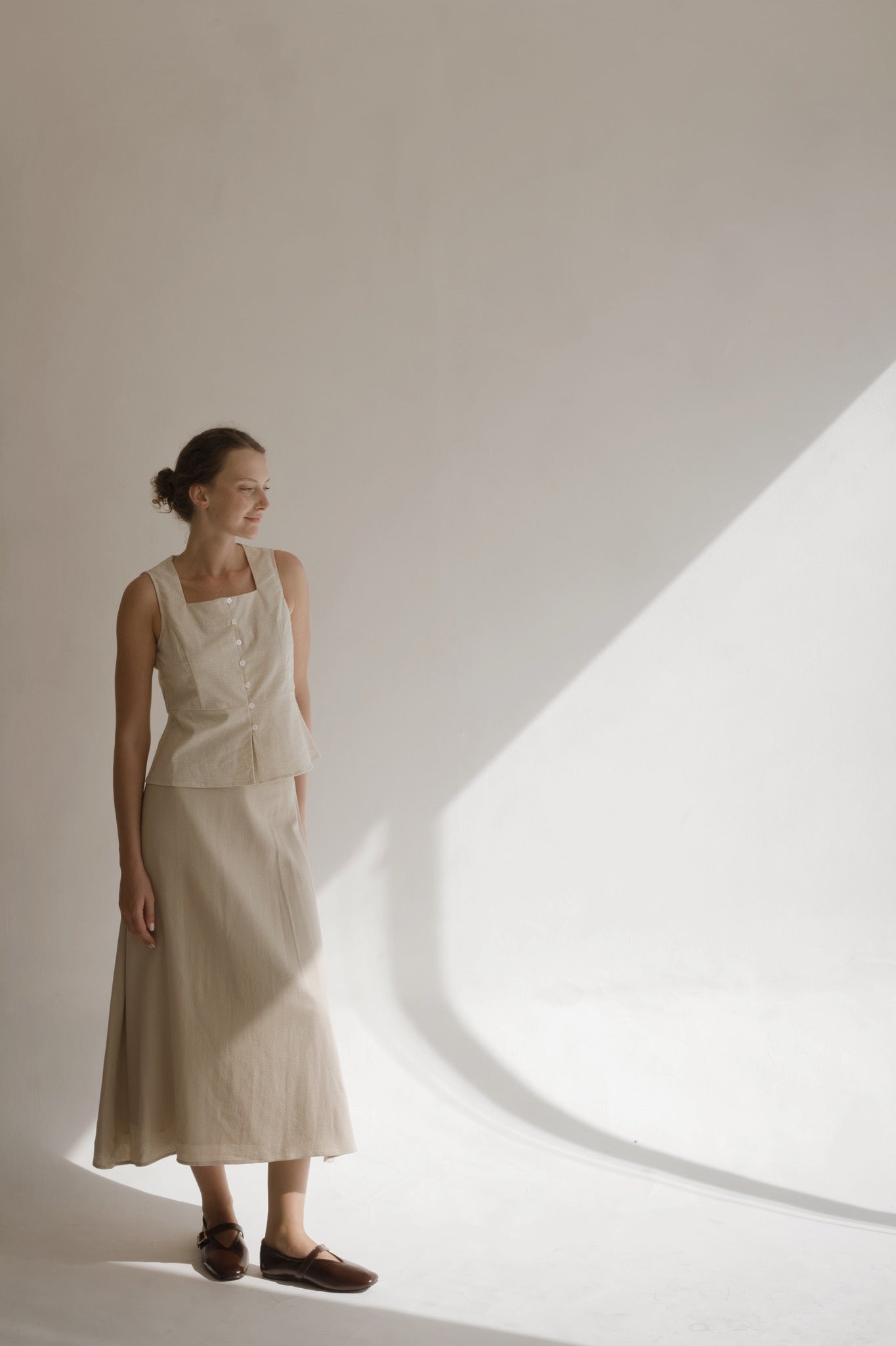 Studio Linen Skirt