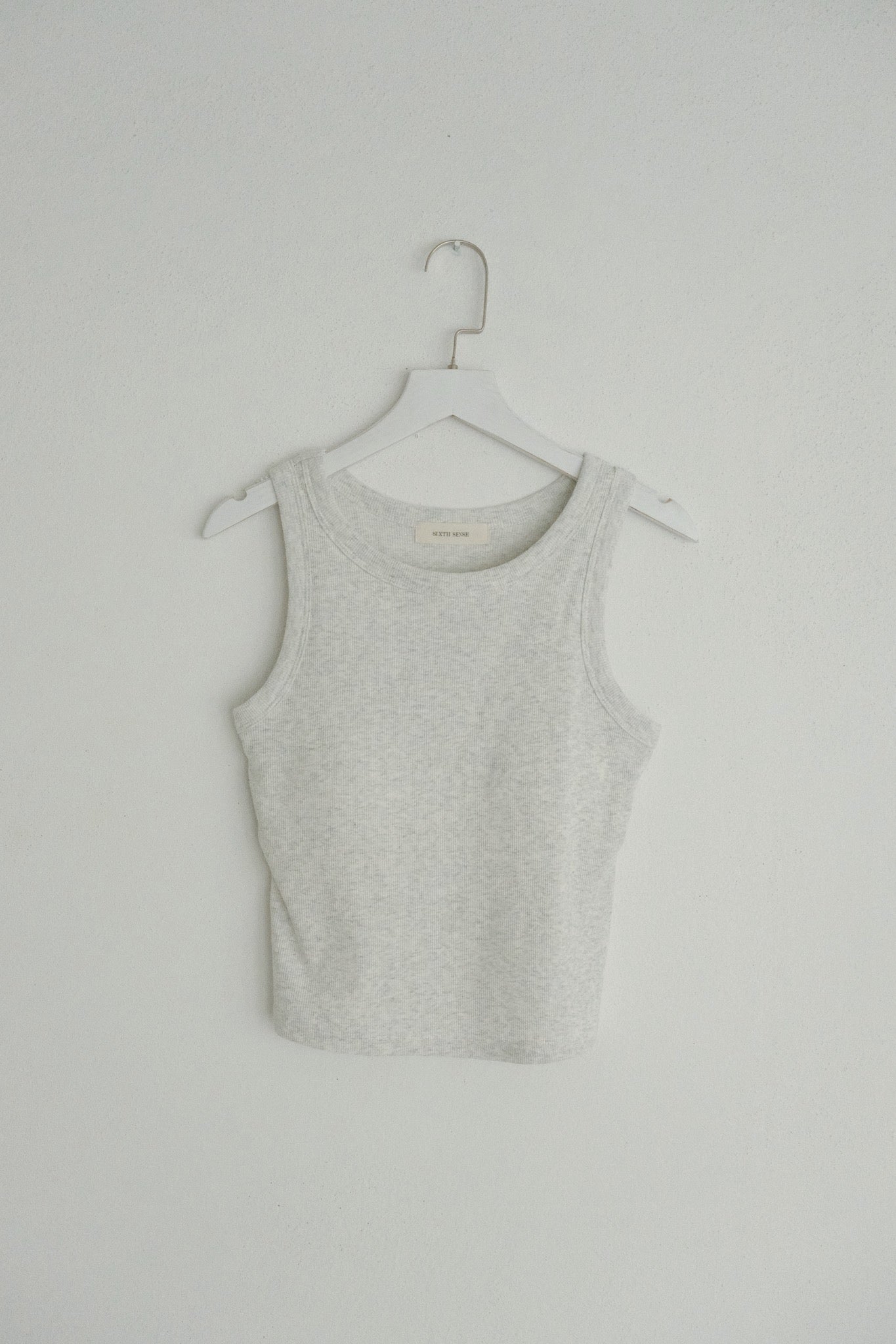 Cropped Padded Tank Top