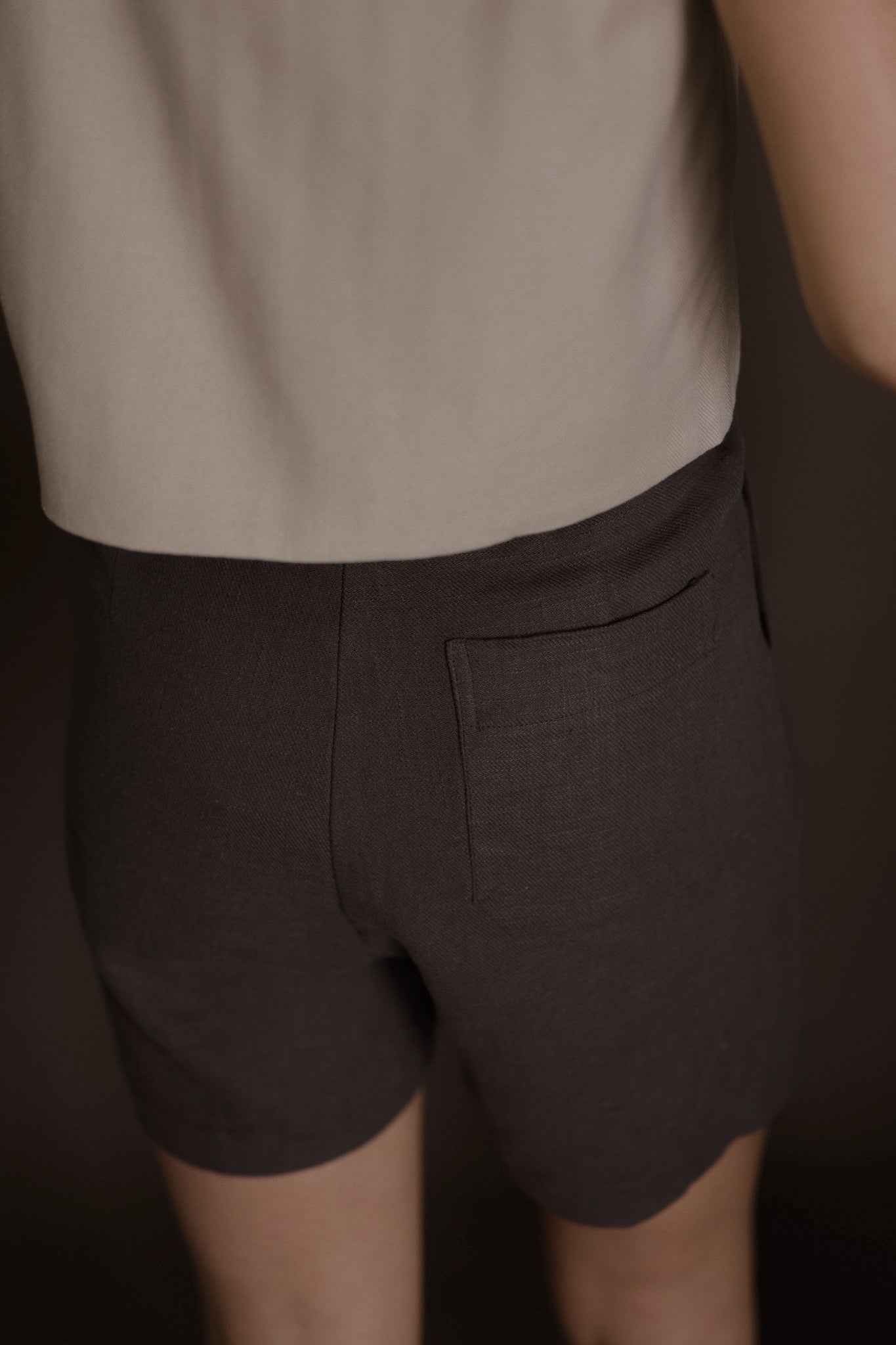 Button Linen Top