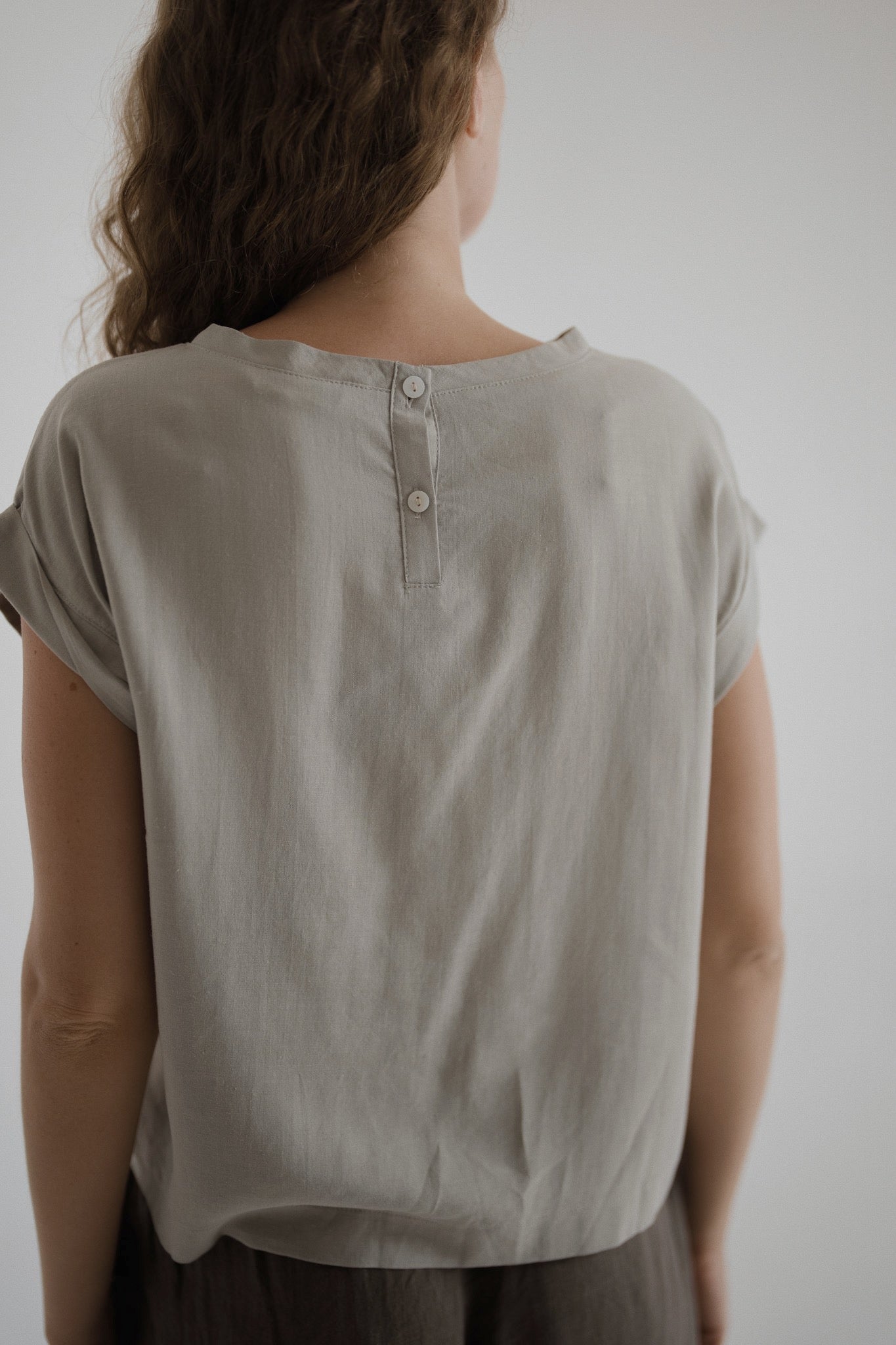 Pocket Linen Top