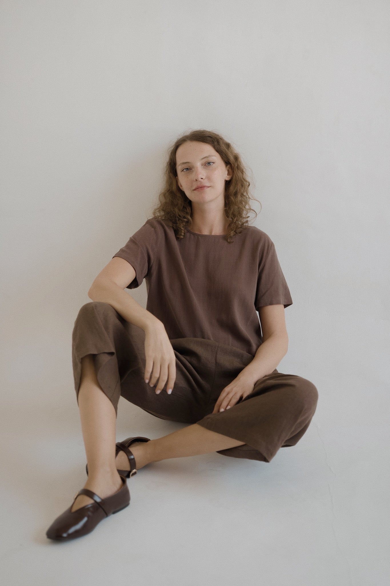 Boxy Linen Tee