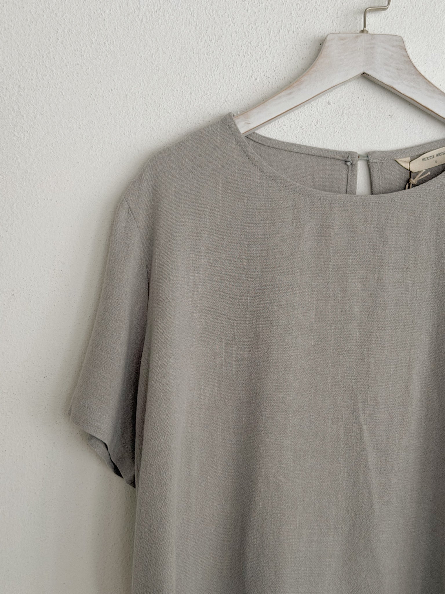 Boxy Linen Tee