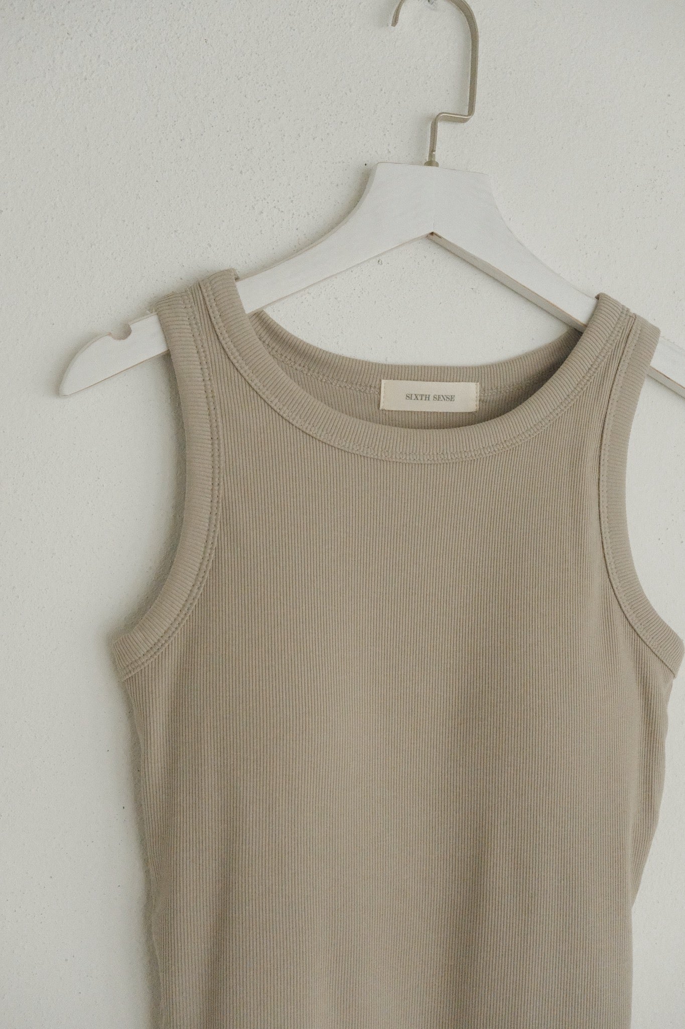 Cropped Padded Tank Top