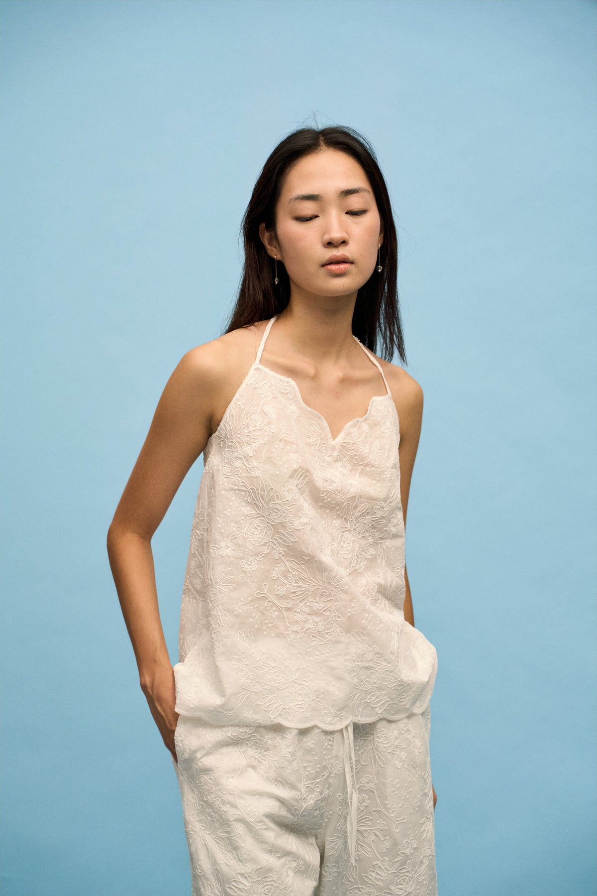 Embroidery Camisole Top