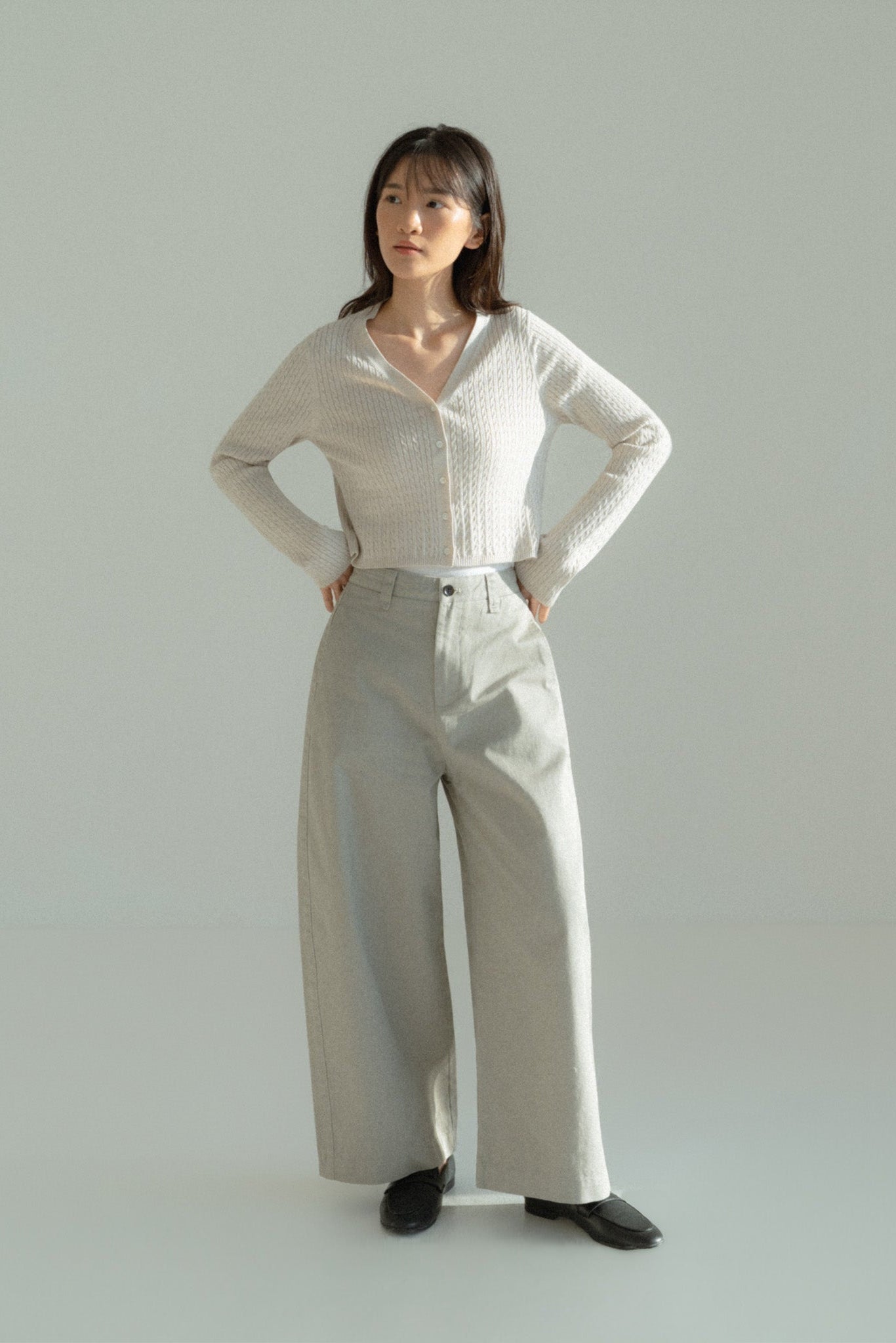 Studio Barrel Trousers