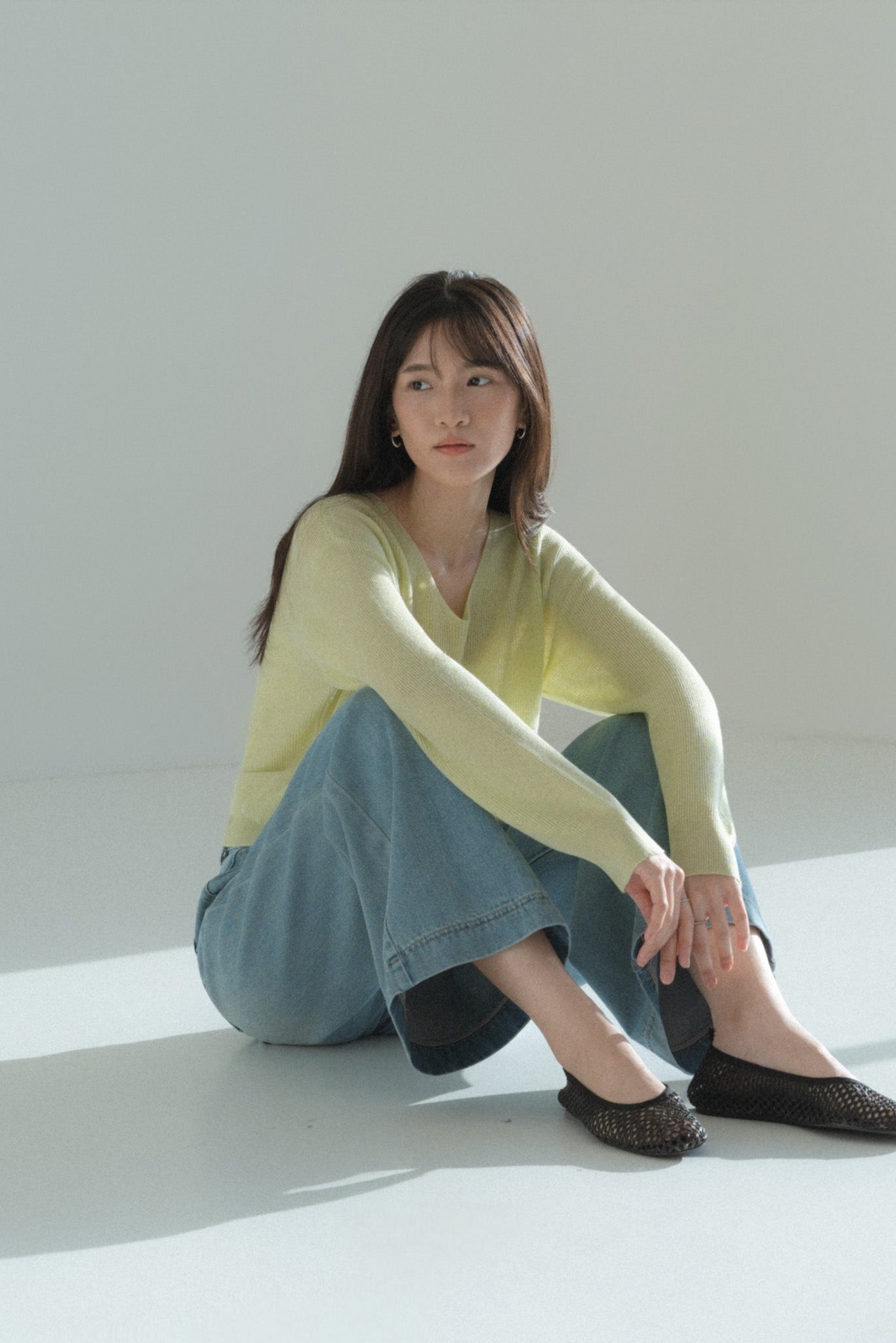 Long Sleeve Knit Top