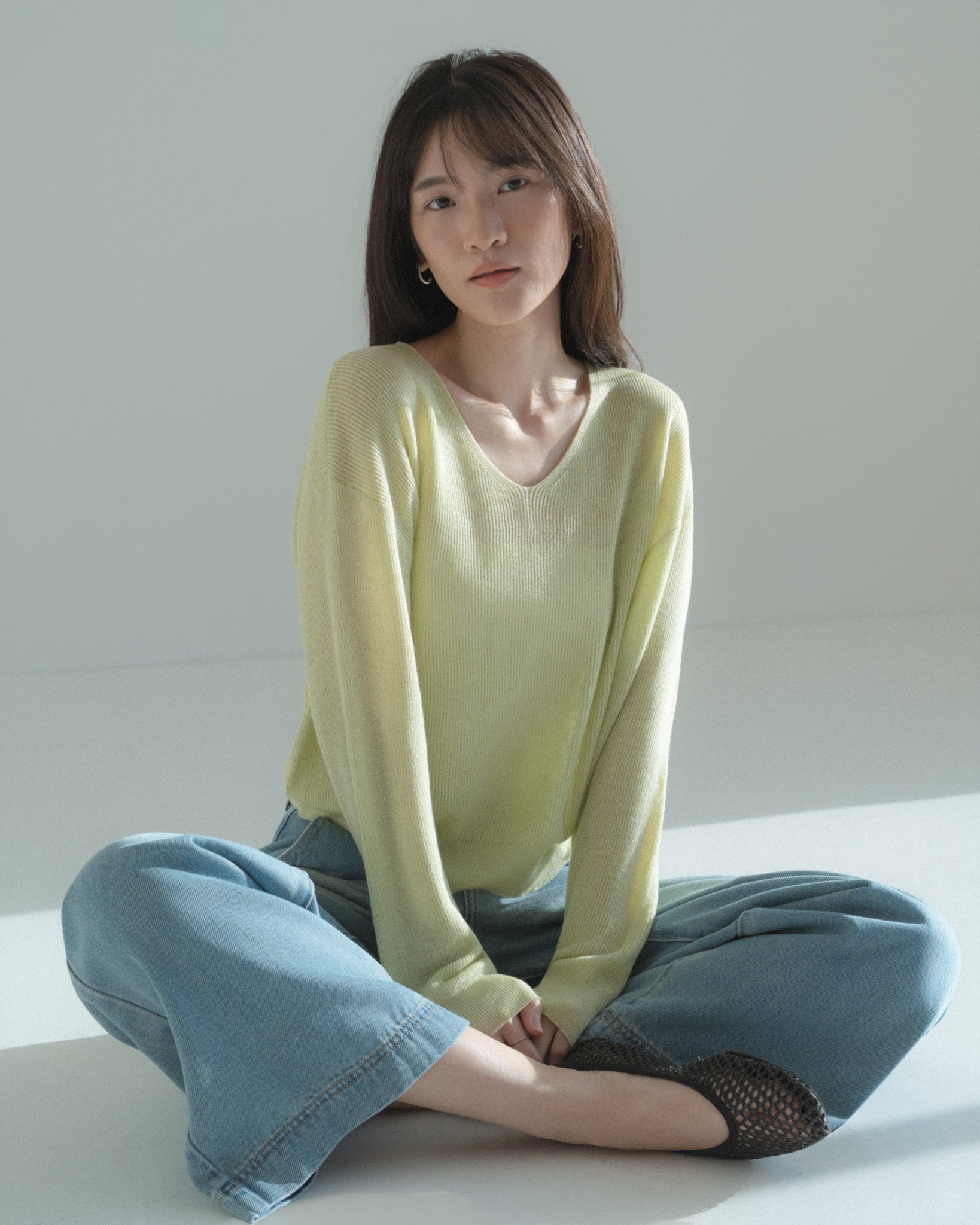 Long Sleeve Knit Top
