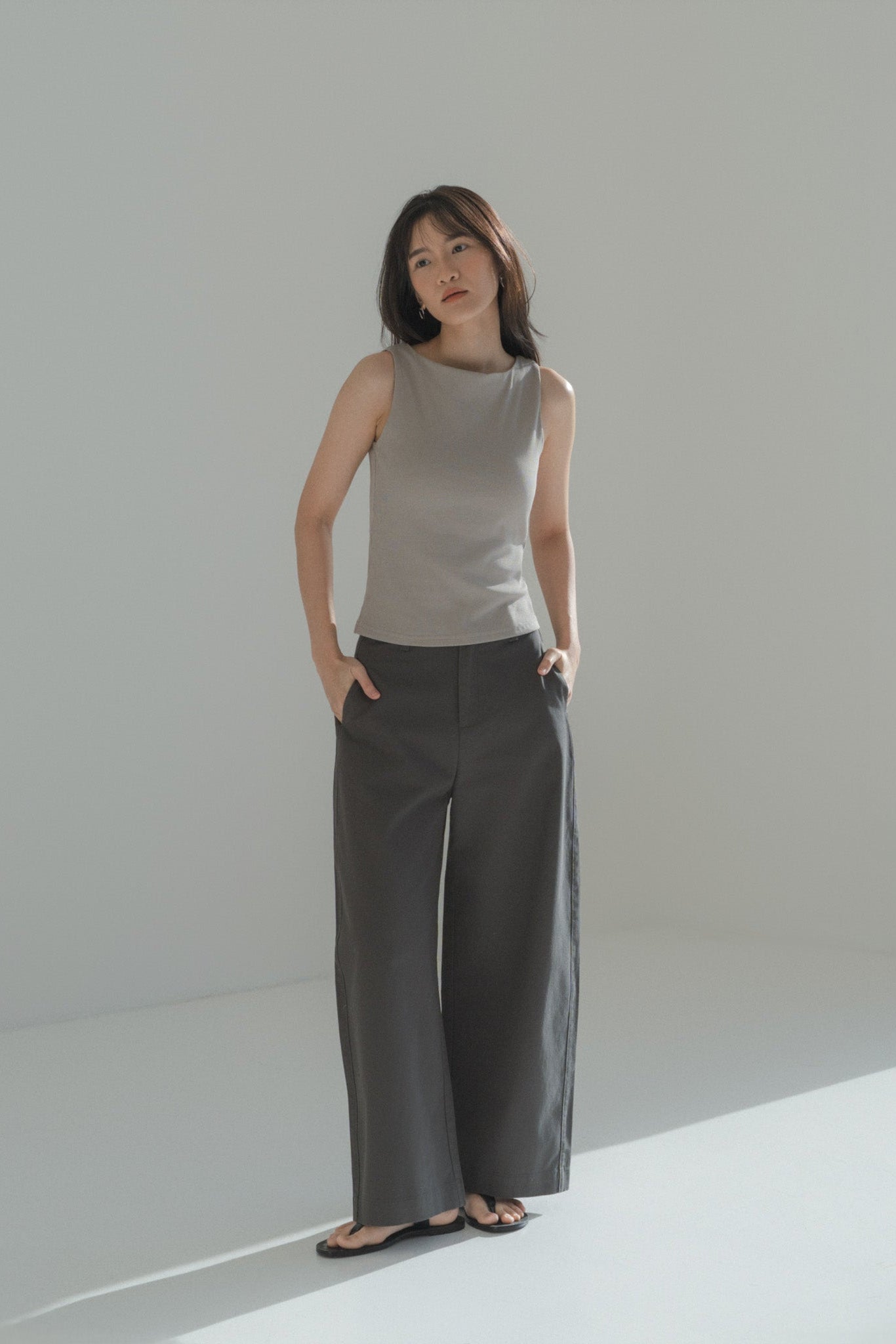 Studio Barrel Trousers
