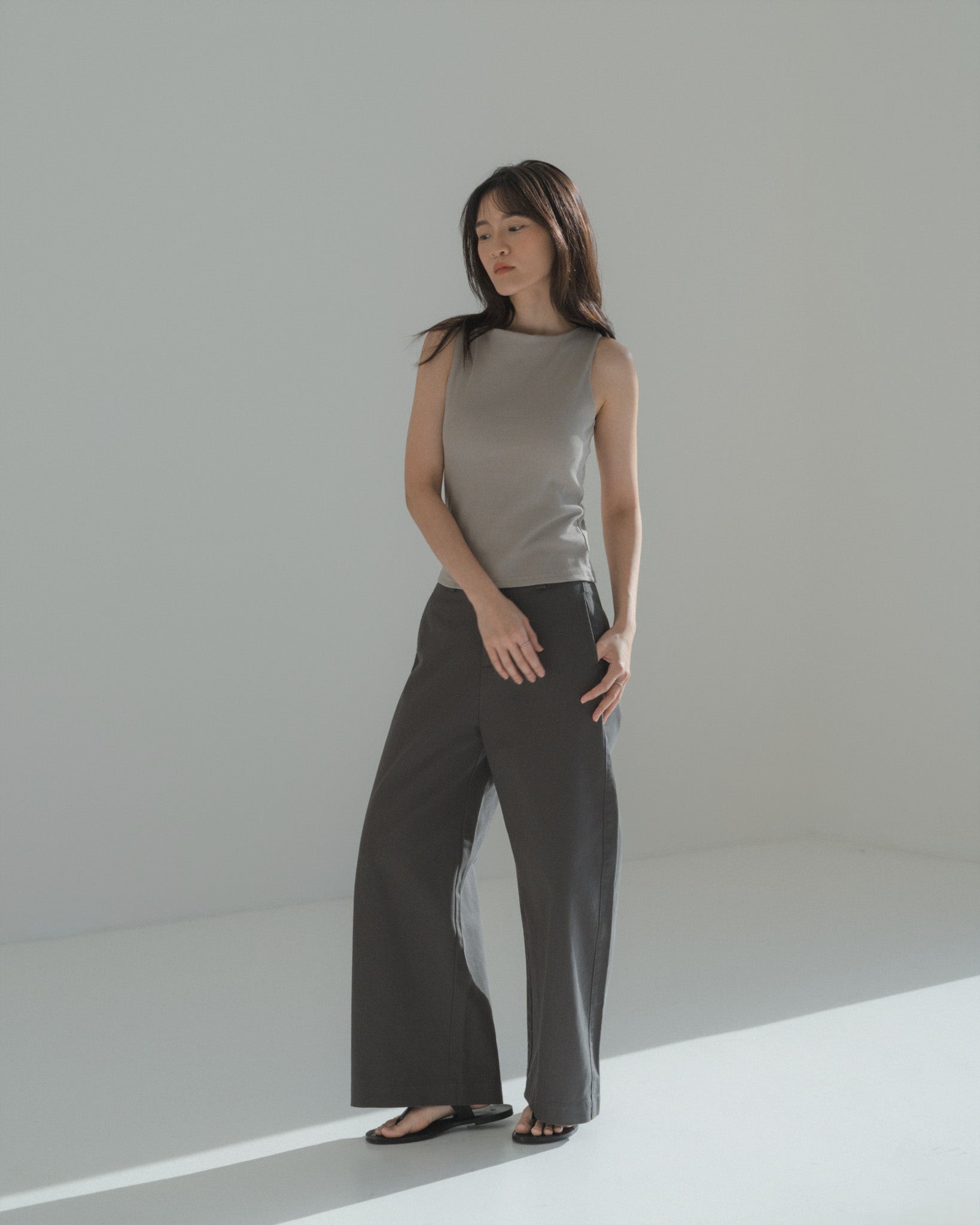Studio Barrel Trousers