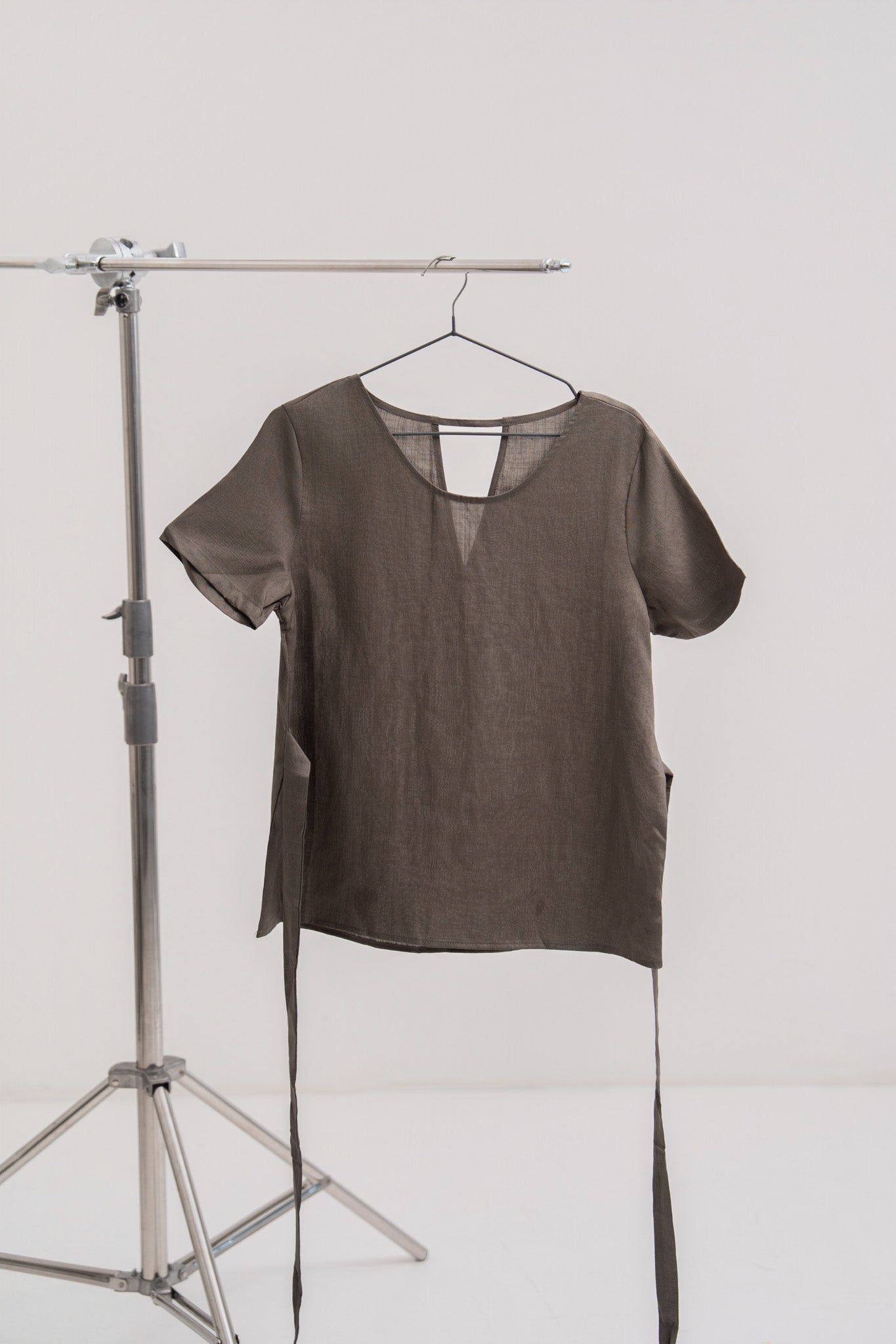 Top with Sash Belt