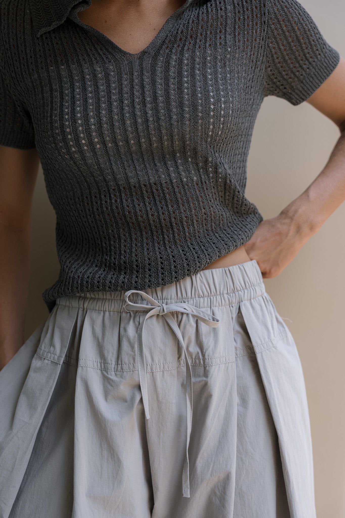 Darted Volume Trousers