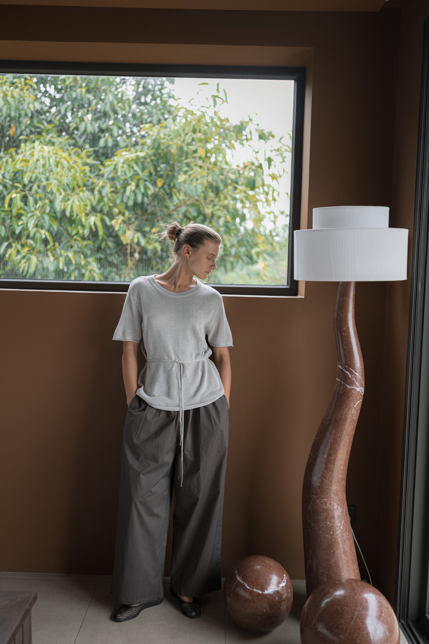 Crisp Flare Trousers