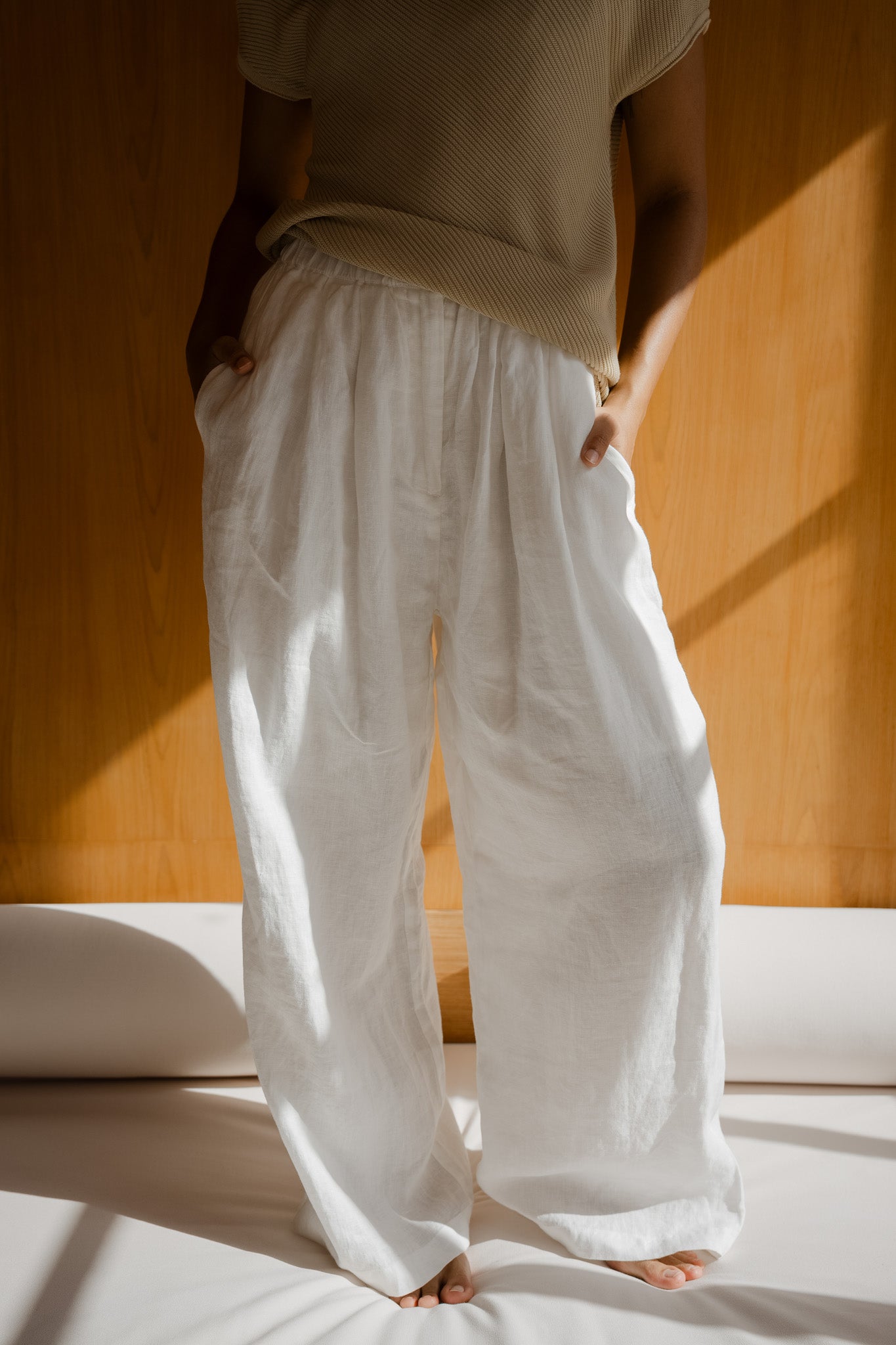 Float Linen Trousers