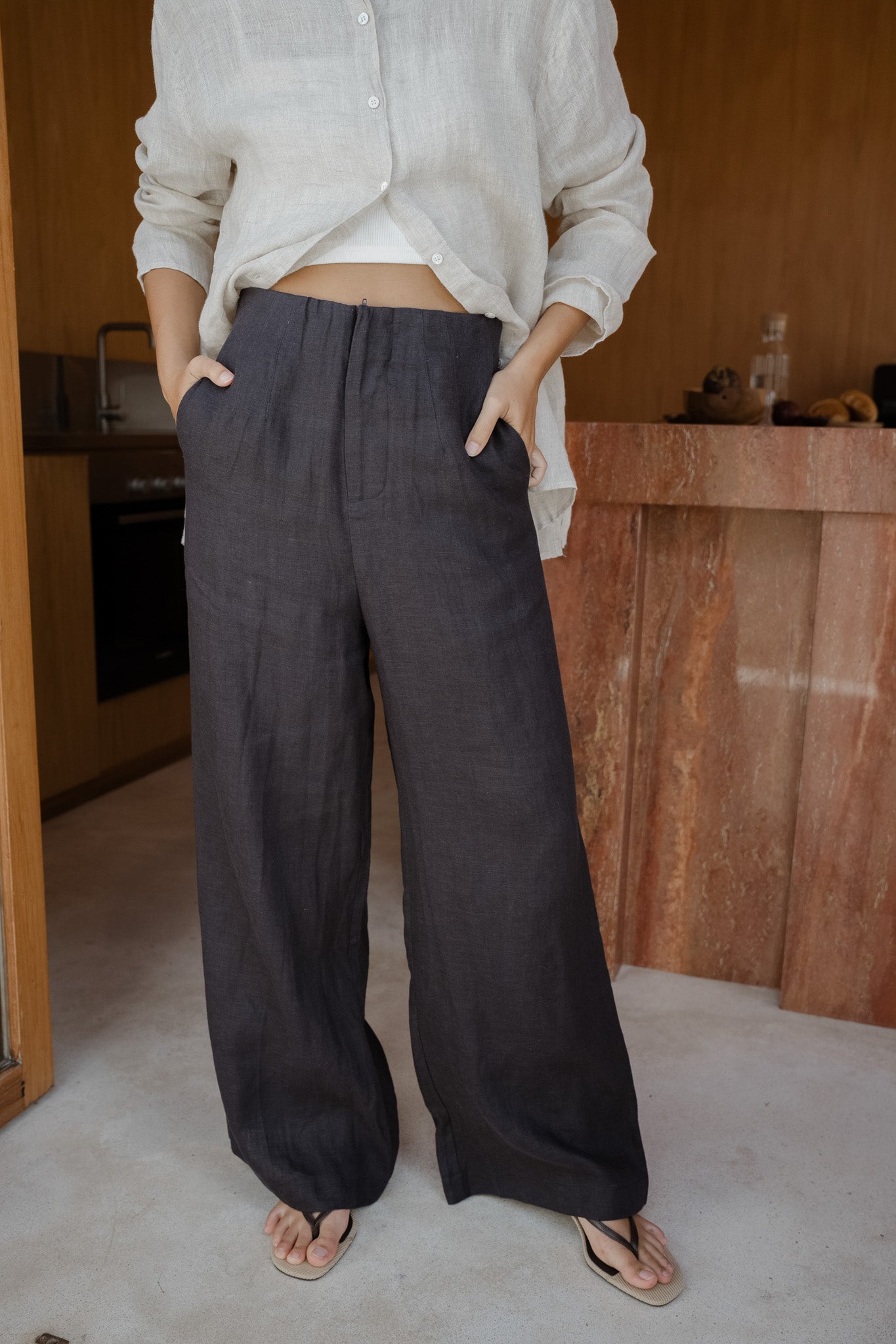 Gallery Linen Trousers