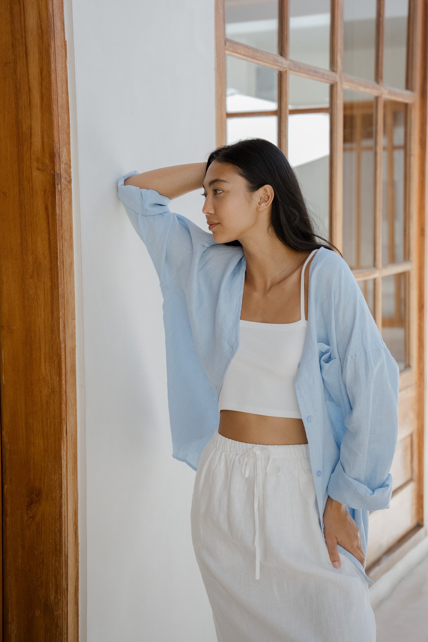Blue Hour Linen Shirt