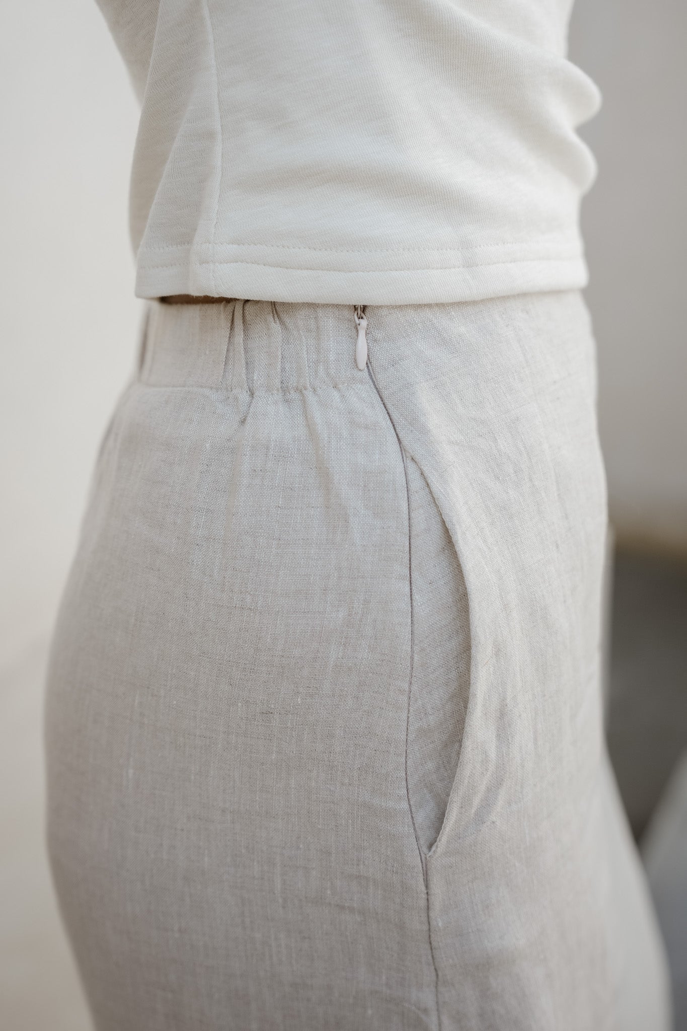 Noon Linen Skirt