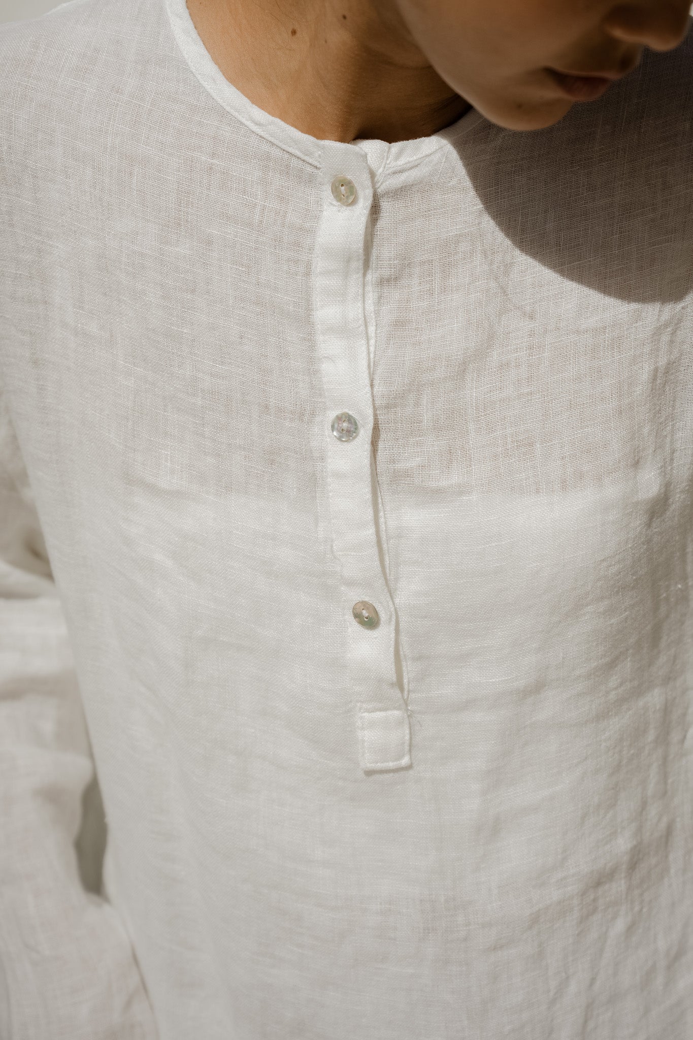Dusk Linen Top