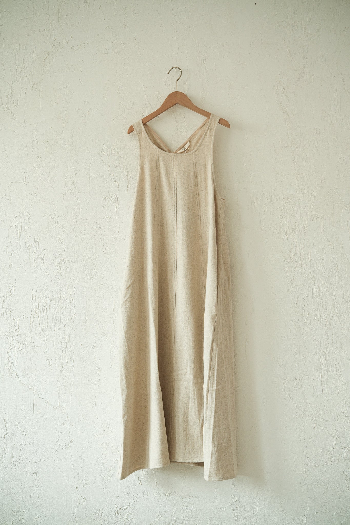 Adella Cross Back Linen Dress