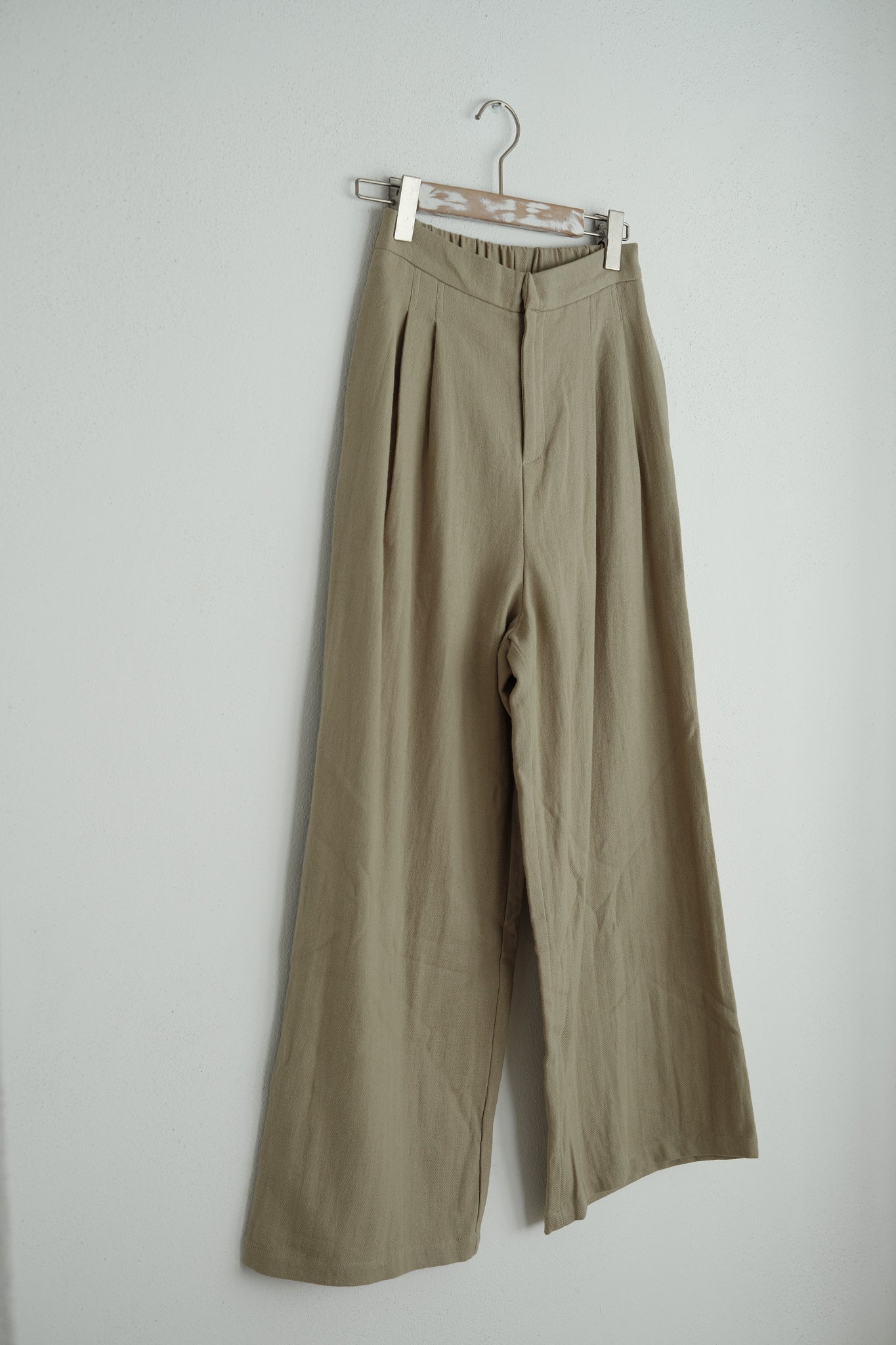 Thalia Long Linen Trousers