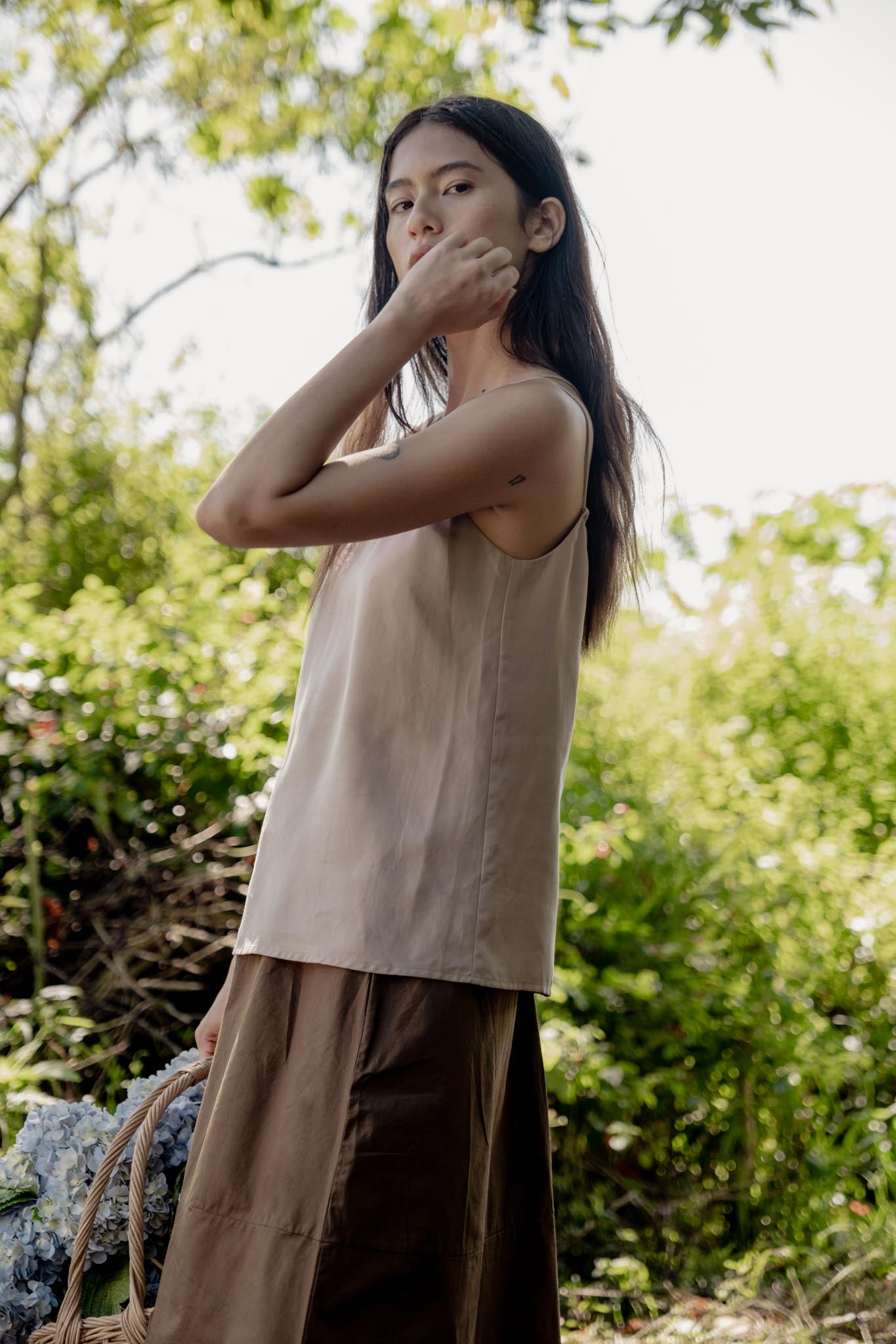 Tencel Straps Top