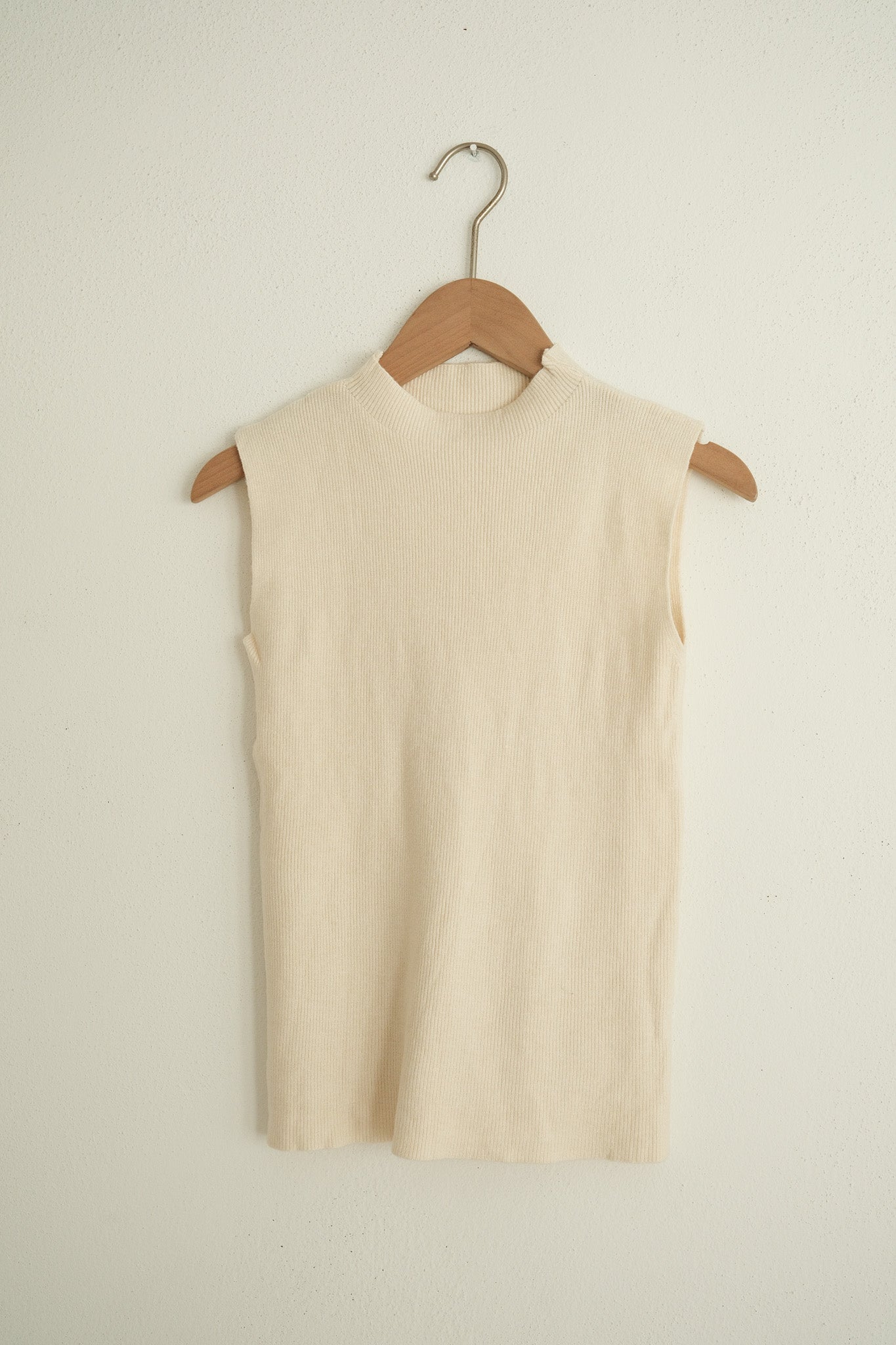 High Neck Knit Top
