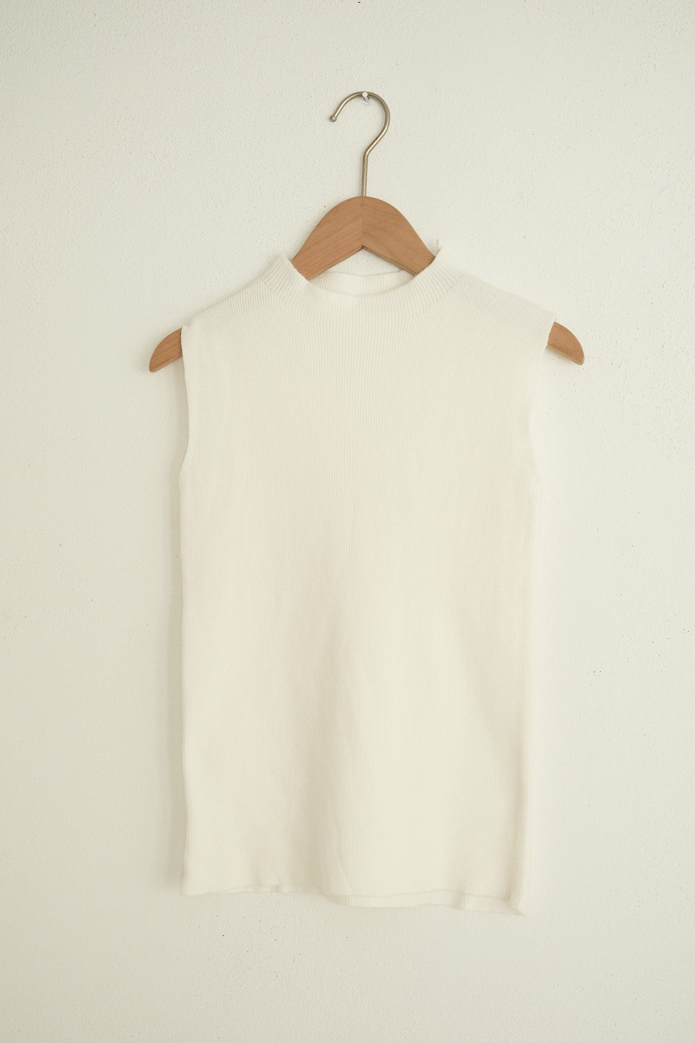 High Neck Knit Top