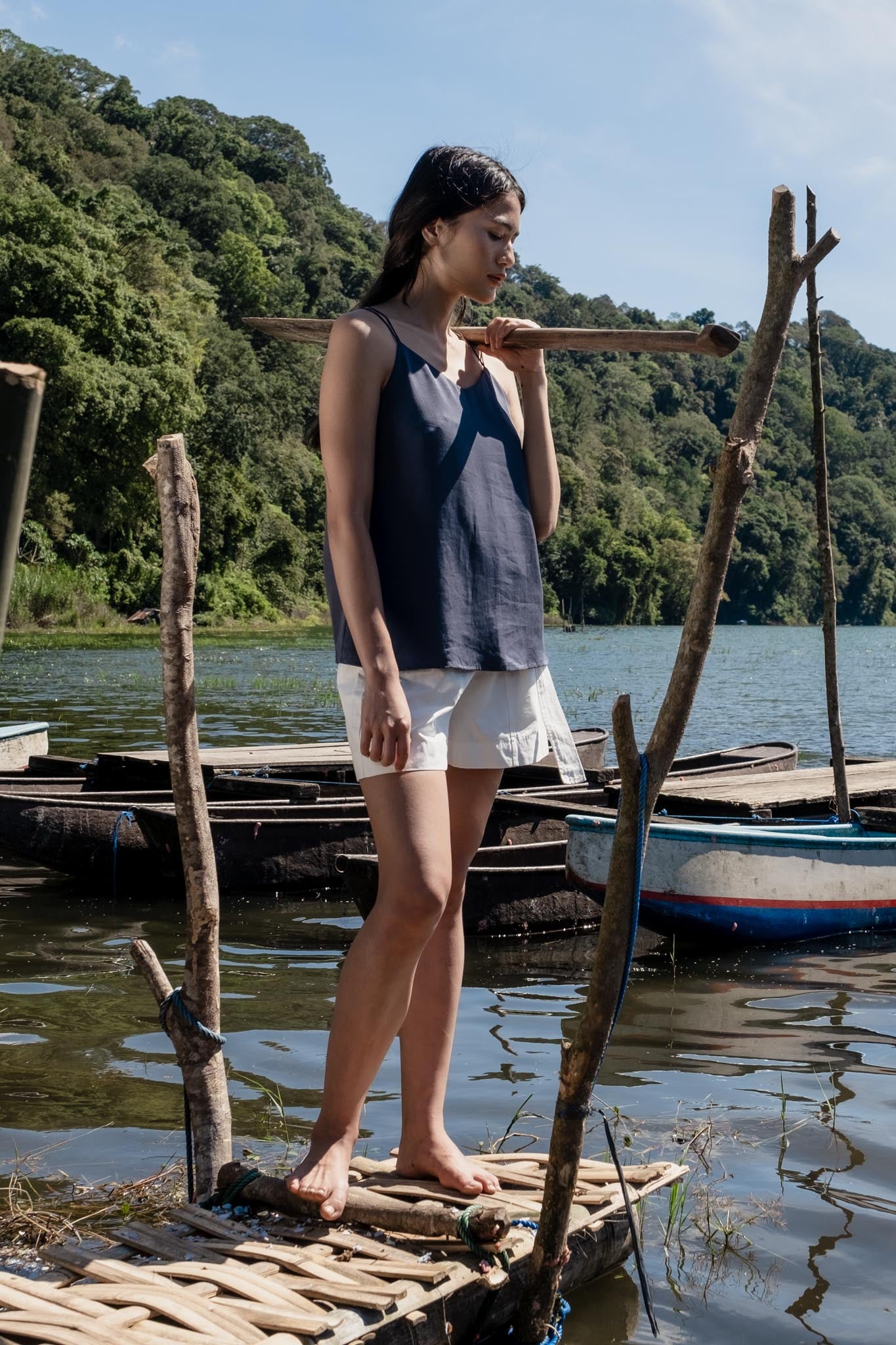 Tencel Straps Top