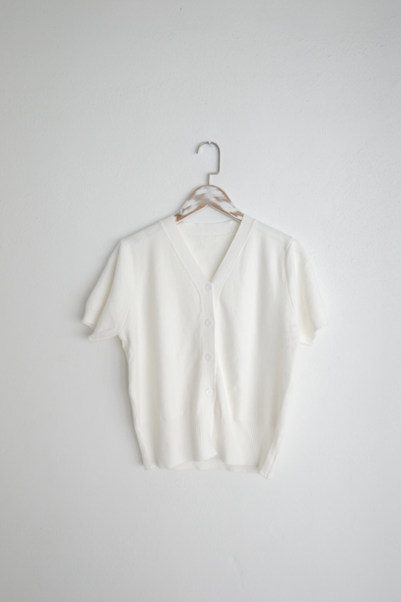 Short Sleeve Knitted Top