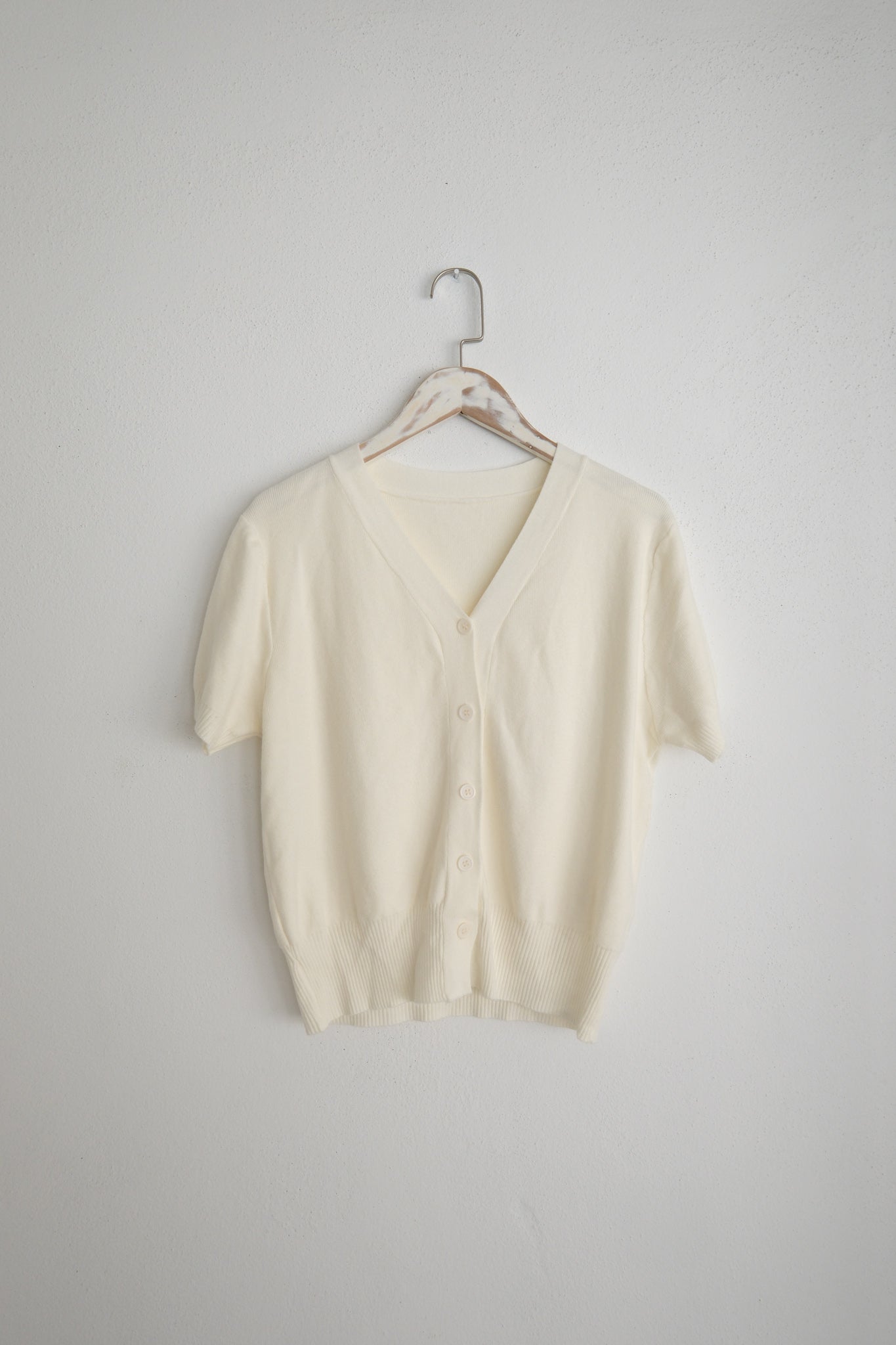 Short Sleeve Knitted Top