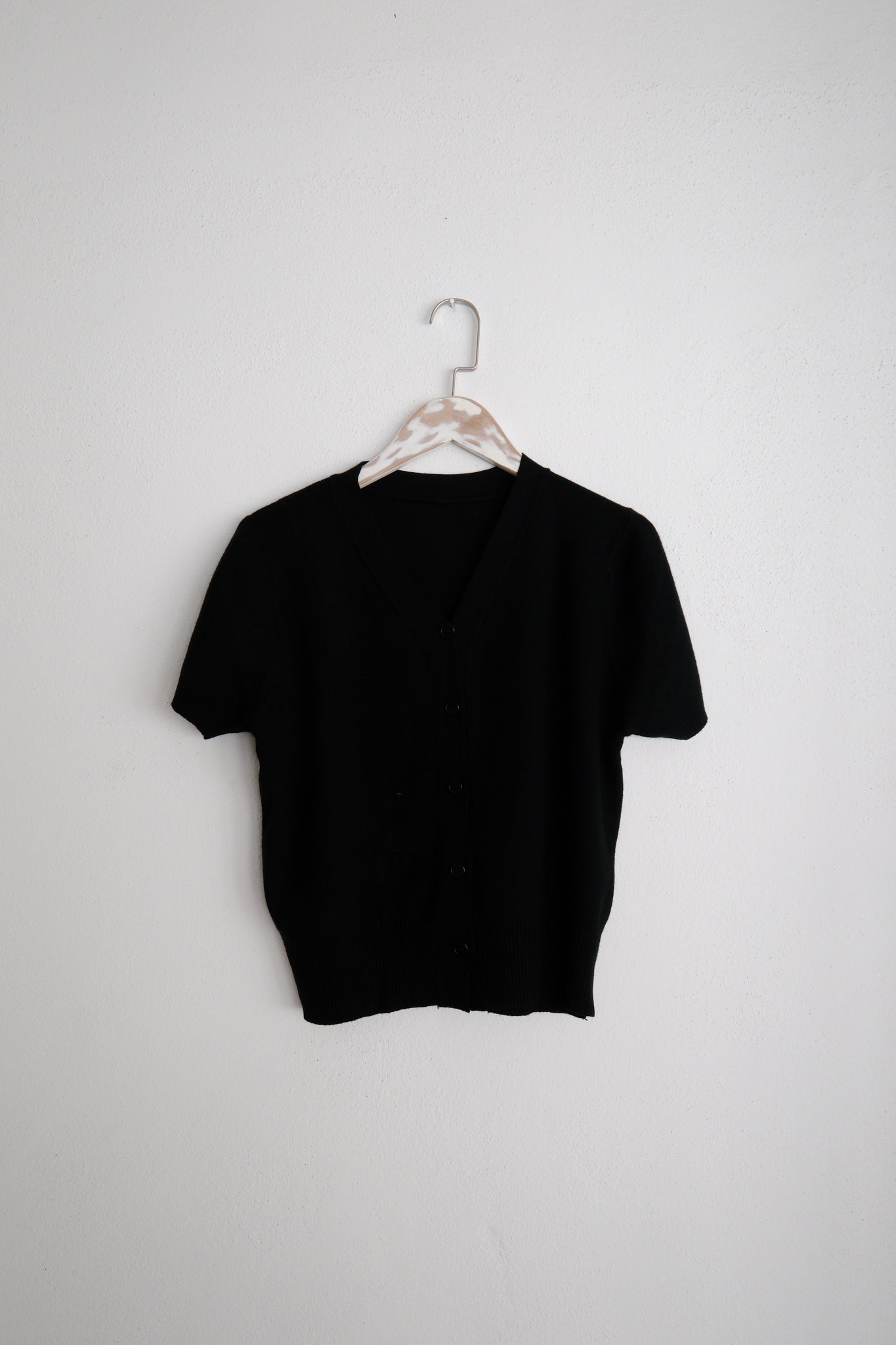 Short Sleeve Knitted Top