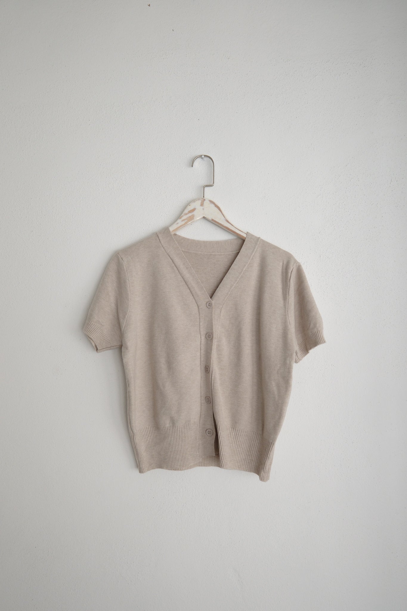 Short Sleeve Knitted Top