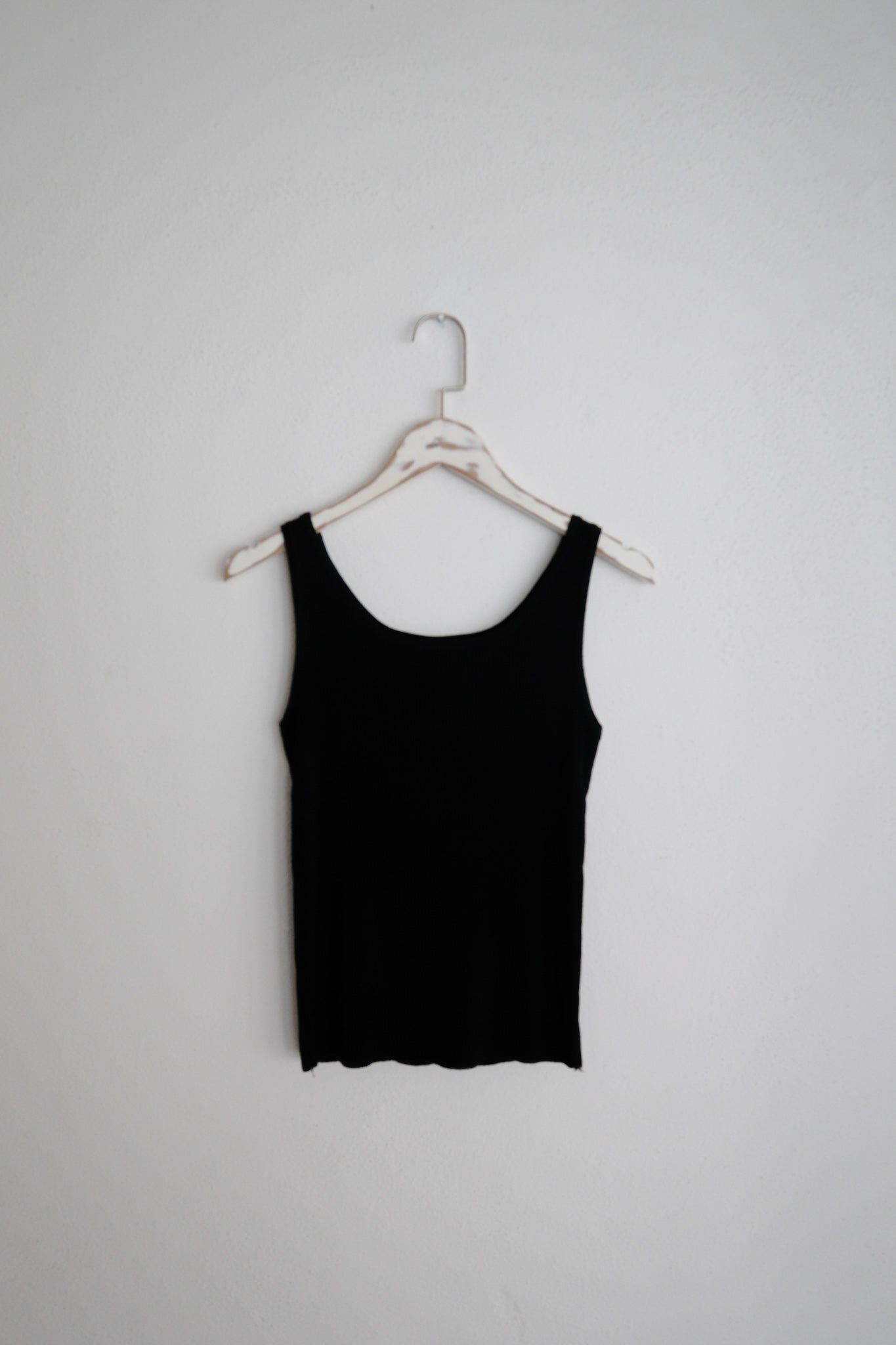 Ribbed Scoop Neck Knit Top