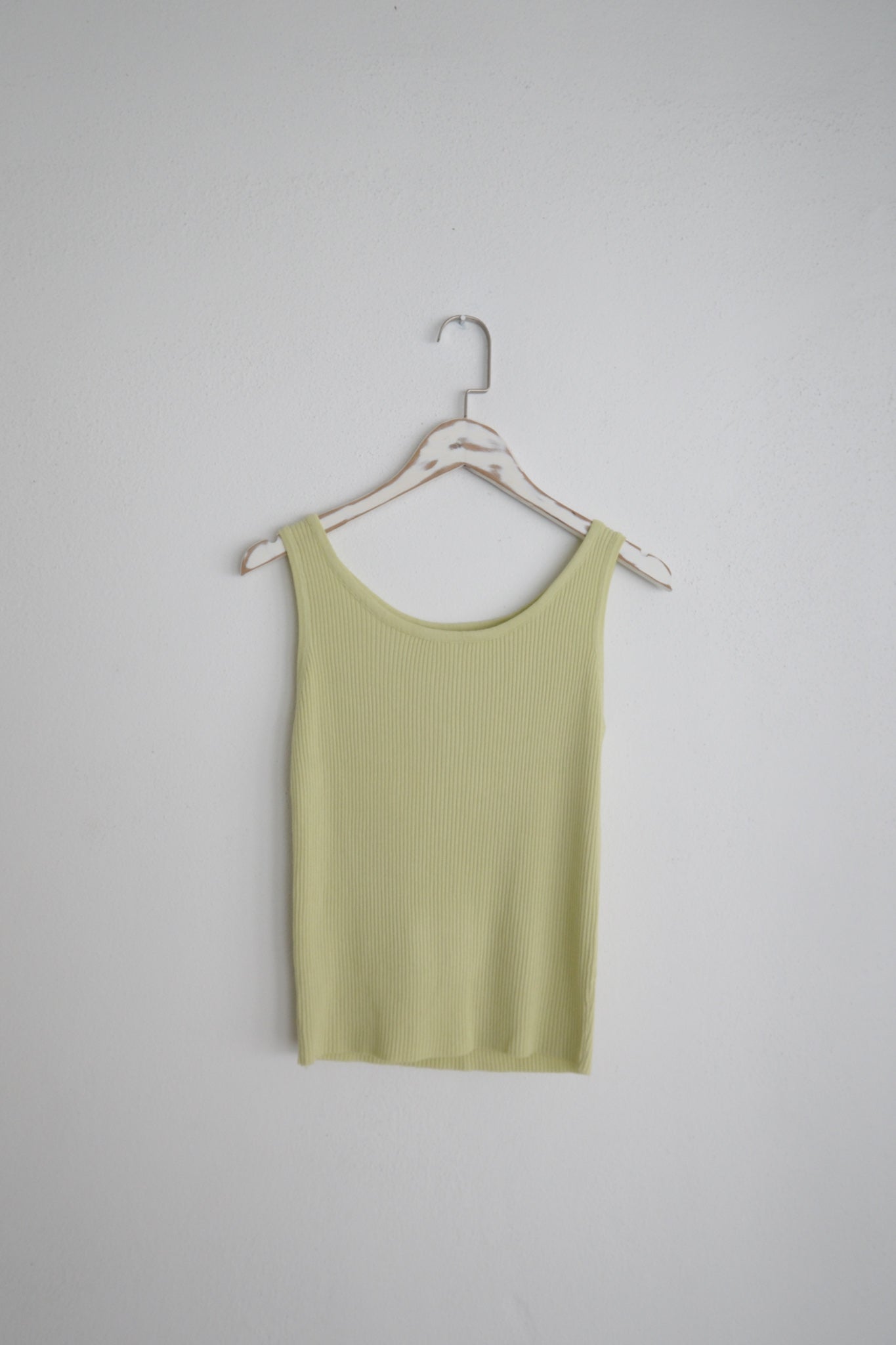 Ribbed Scoop Neck Knit Top